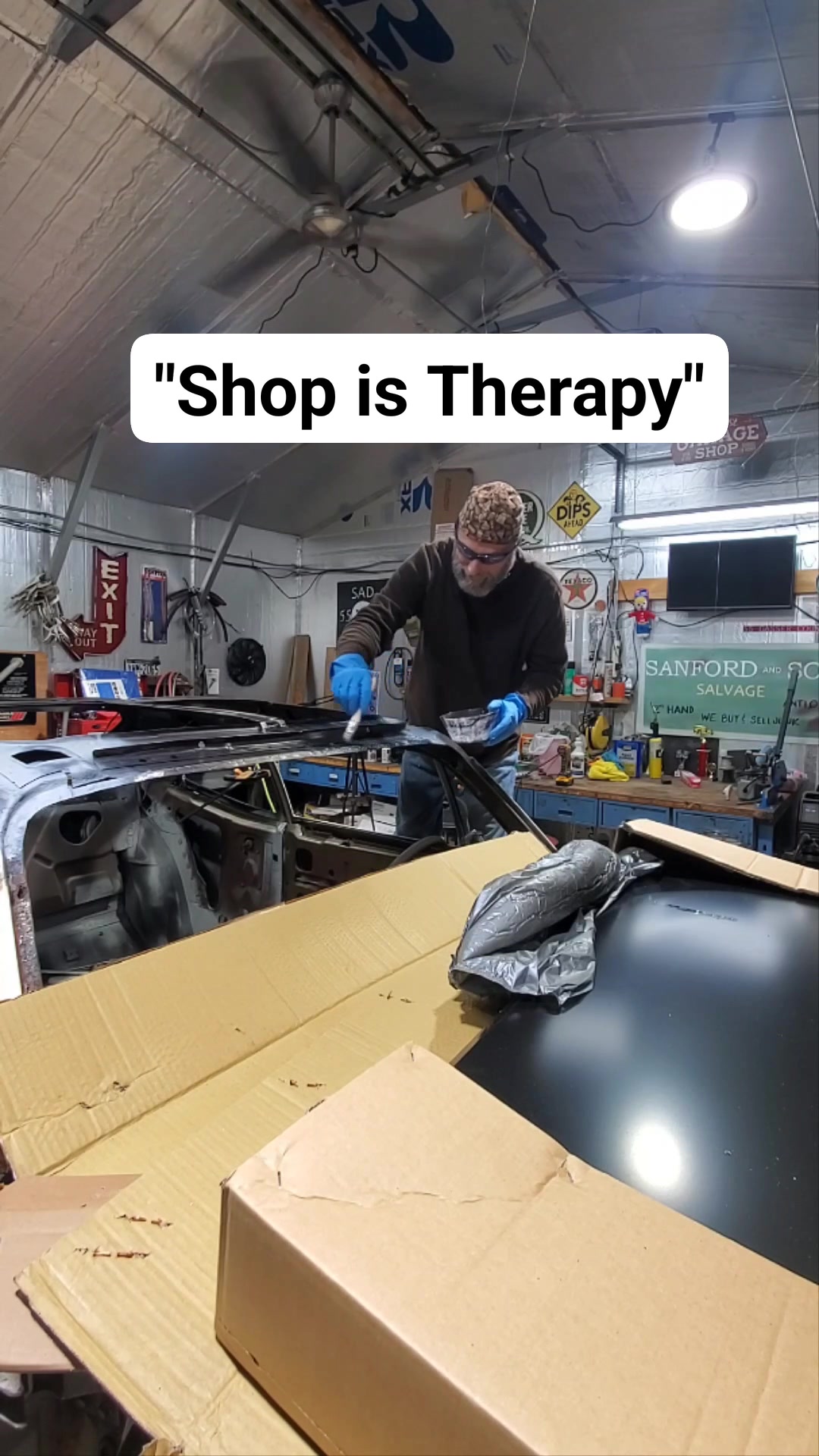 Shop is Therapy #workshop #carbuild #diy | Bryan Winters