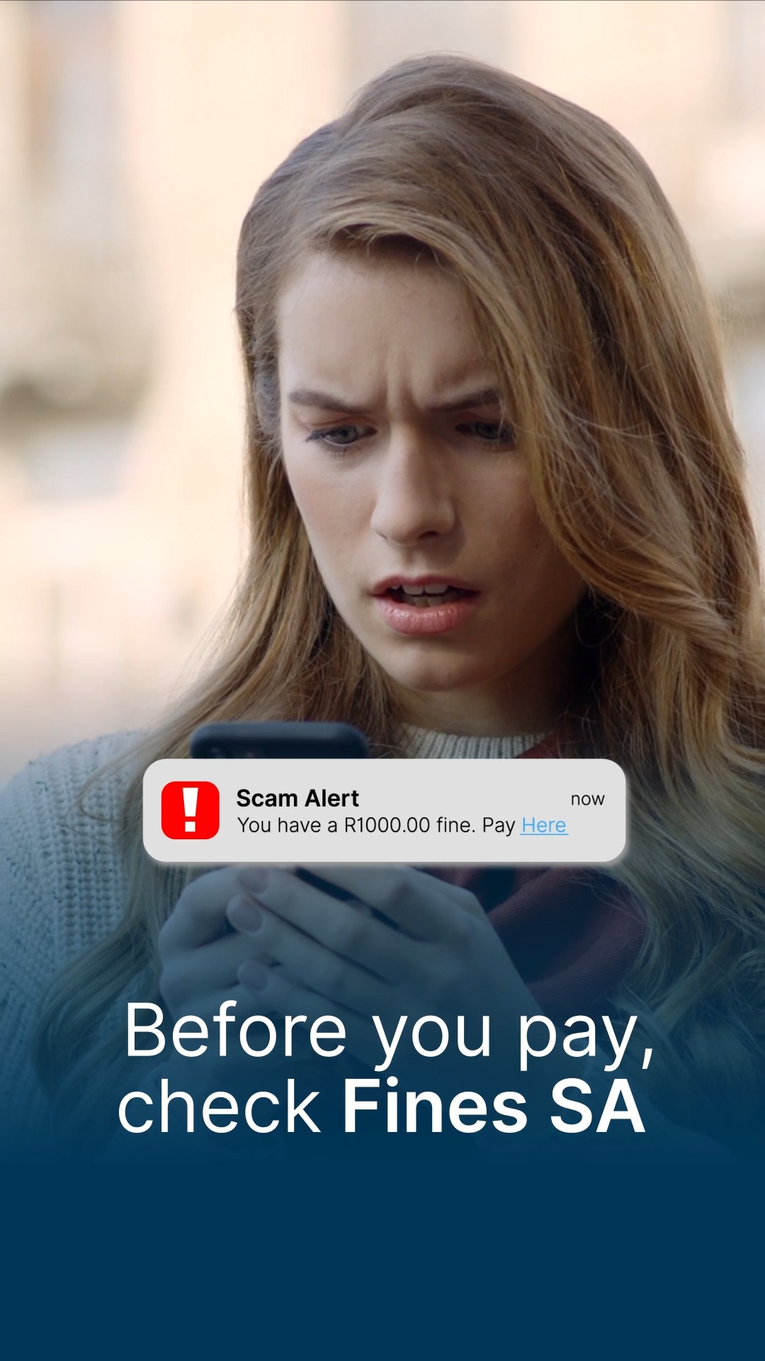 💬 If a fine asks for urgent payment via SMS, pause. ‼️ Scam messages ...