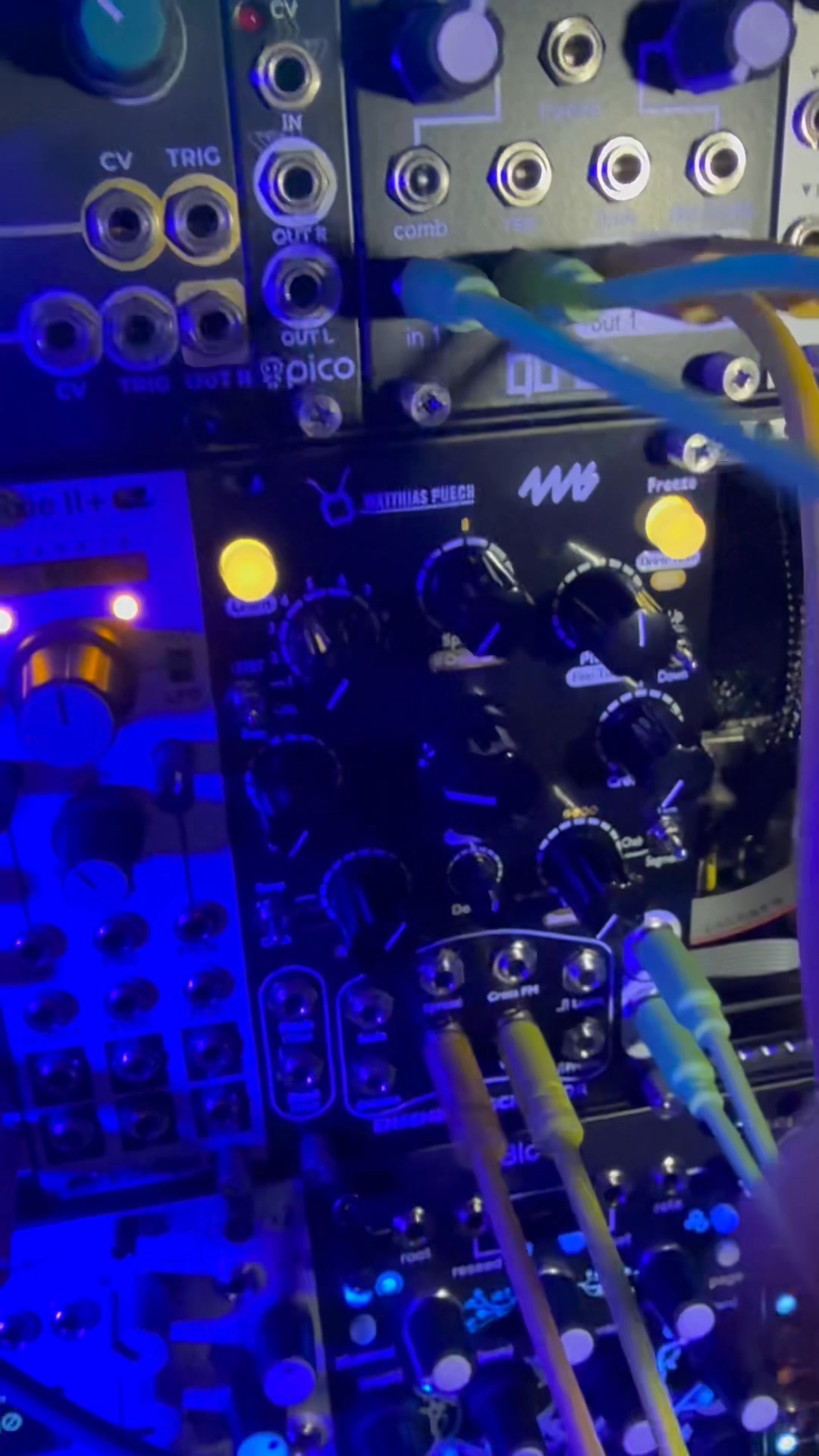 First impressions of 4ms ensemble oscillator