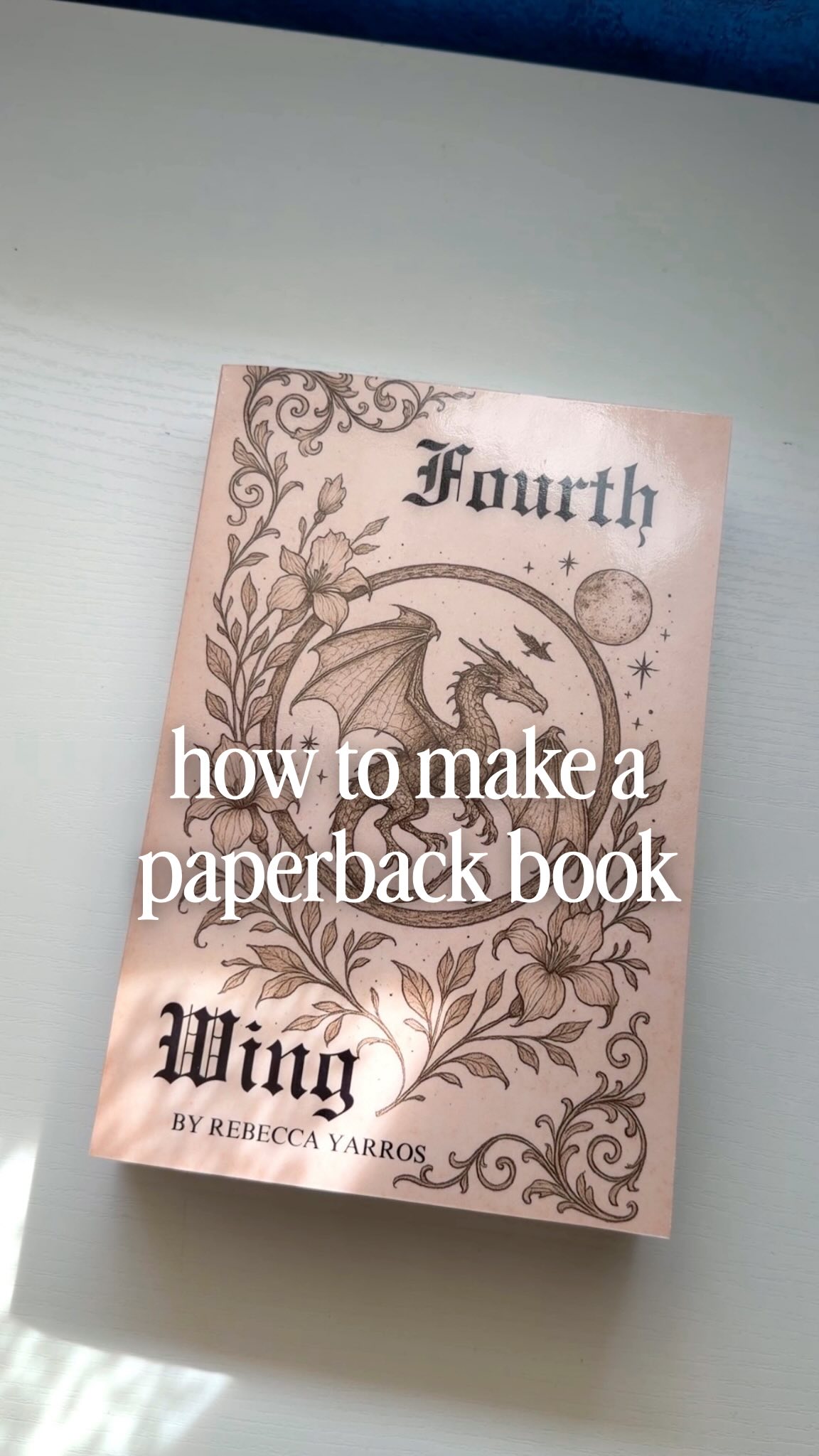 How to turn a book into a brand new paperback All of the tools I ...