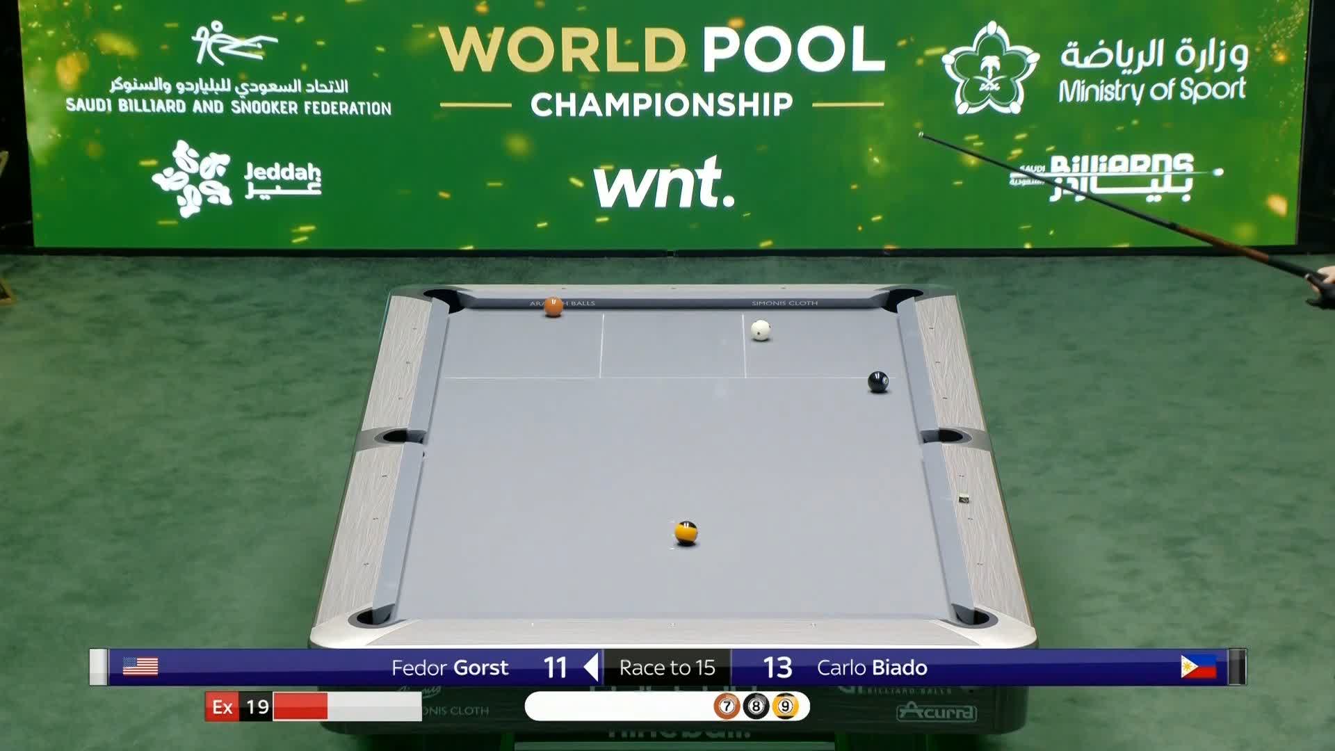 Fedor Gorst needs three. Carlo Biado needs two 🍿 We can't have another ...