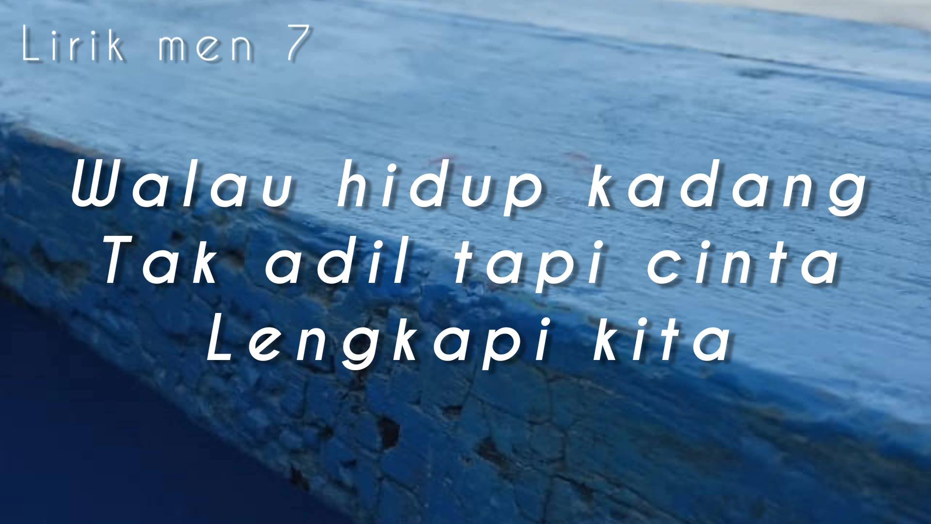 Lirik Men 7 Lirik Lagu Nidji Laskar Pelangi Facebook Original lyrics of laskar pelangi song by nidji. lirik lagu nidji laskar pelangi facebook