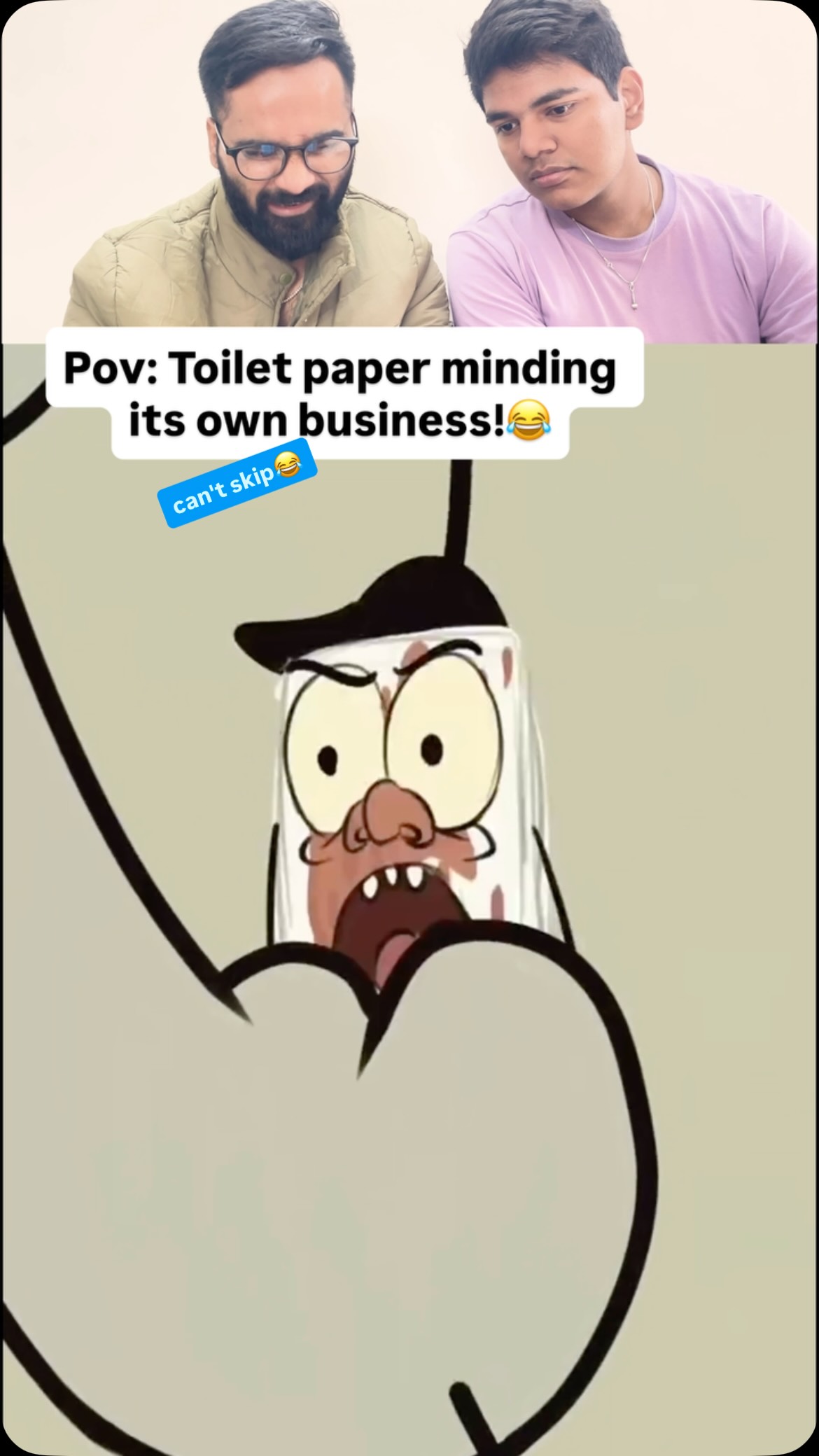 Pov: Toilet paper minding its own business! 😀 (4k memes) #shorts #short ...