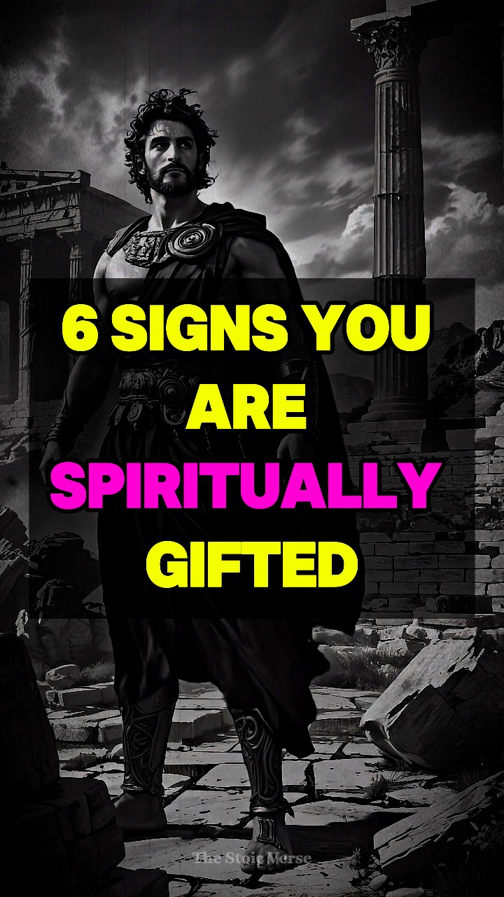 6 Signs You Are Spiritually Gifted | Stoic Philosophy #stoicism | The ...