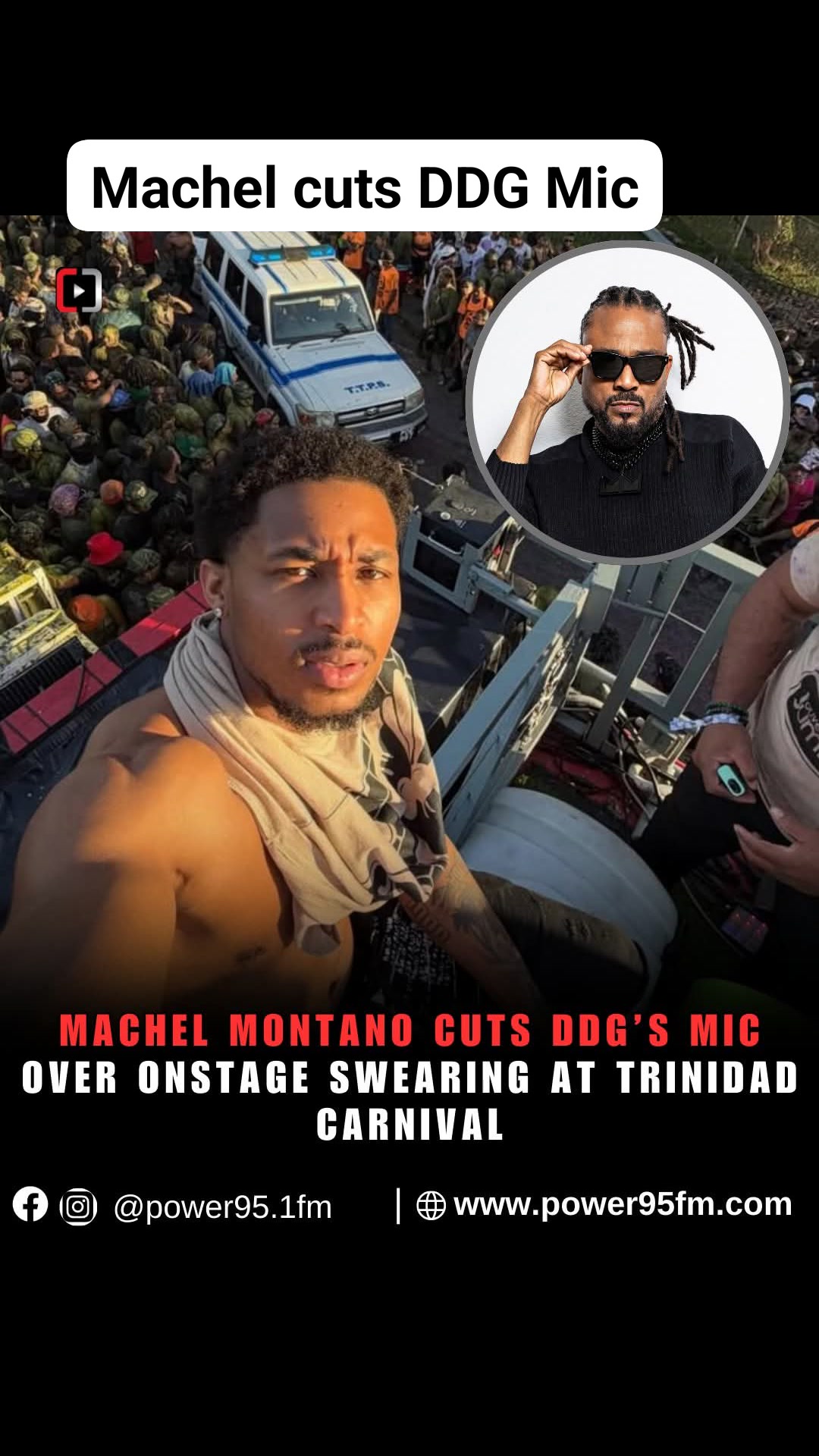Machel cuts DDG Mic: American rapper DDG received an unexpected lesson ...
