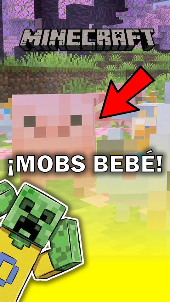 👉¡NUEVOS MOBS BEBÉ en #MINECRAFT! ️ Nueva #actualización #snapshot 26.1 ...