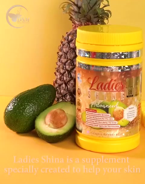 Ladies SHINE GLUTATHIONE ADVANCED+ Avec Vitamine C - Antioxydant Puissant - Neuf - Saveur Fraise
