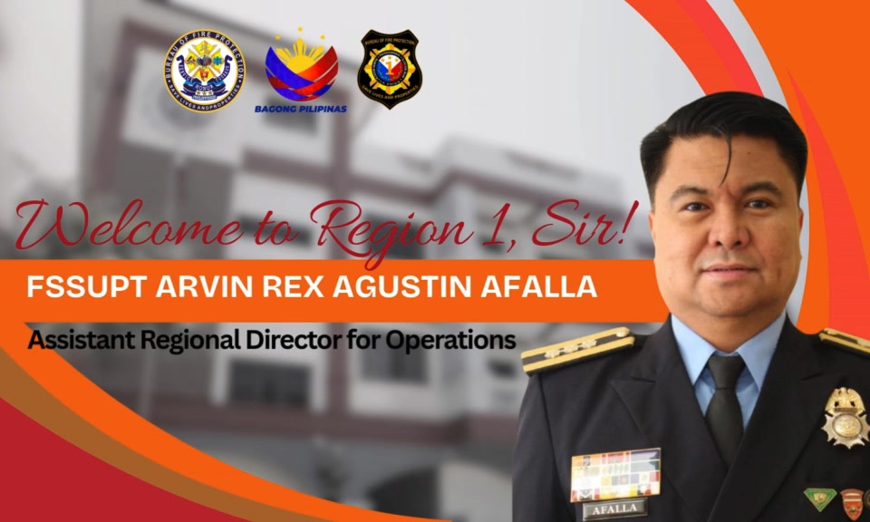 BFP R1 - 𝐖𝐞𝐥𝐜𝐨𝐦𝐞 𝐭𝐨 𝐭𝐡𝐞 𝐑𝐞𝐠𝐢𝐨𝐧! The Bureau of Fire... | Facebook