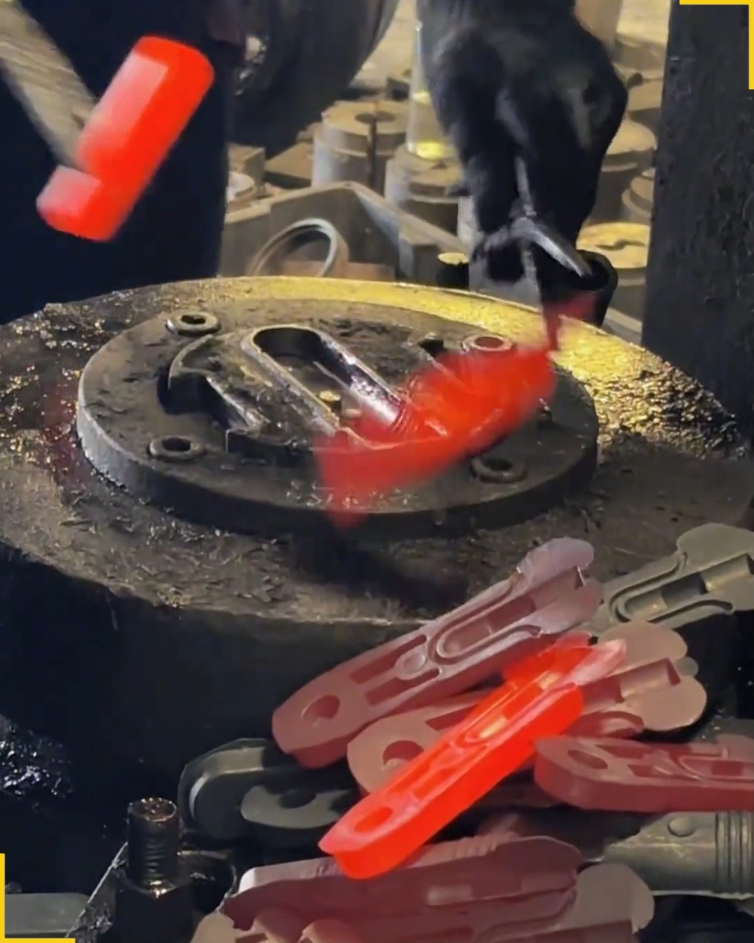 Fast Metal Forging Process. #ForgingProcess #MetalWork | Fun club ...