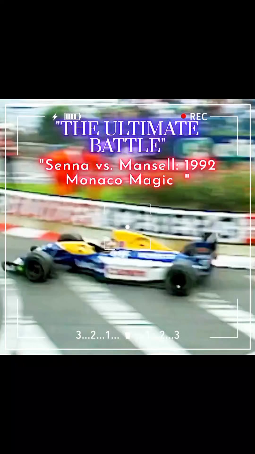Senna vs Mansell. The greatest Monaco battle ever. Enjoy the final