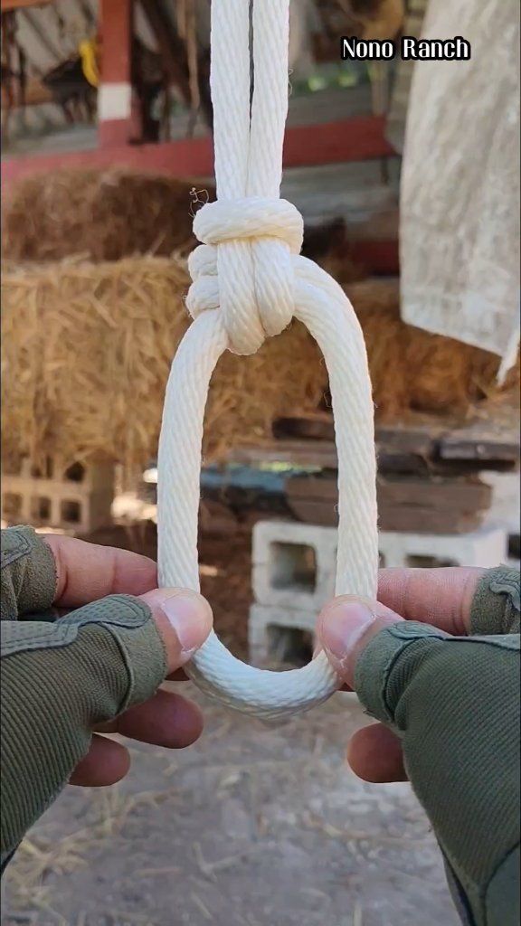 Aprende y utiliza este nudo súper sencillo y muy práctico 😉💯 | Nono ...