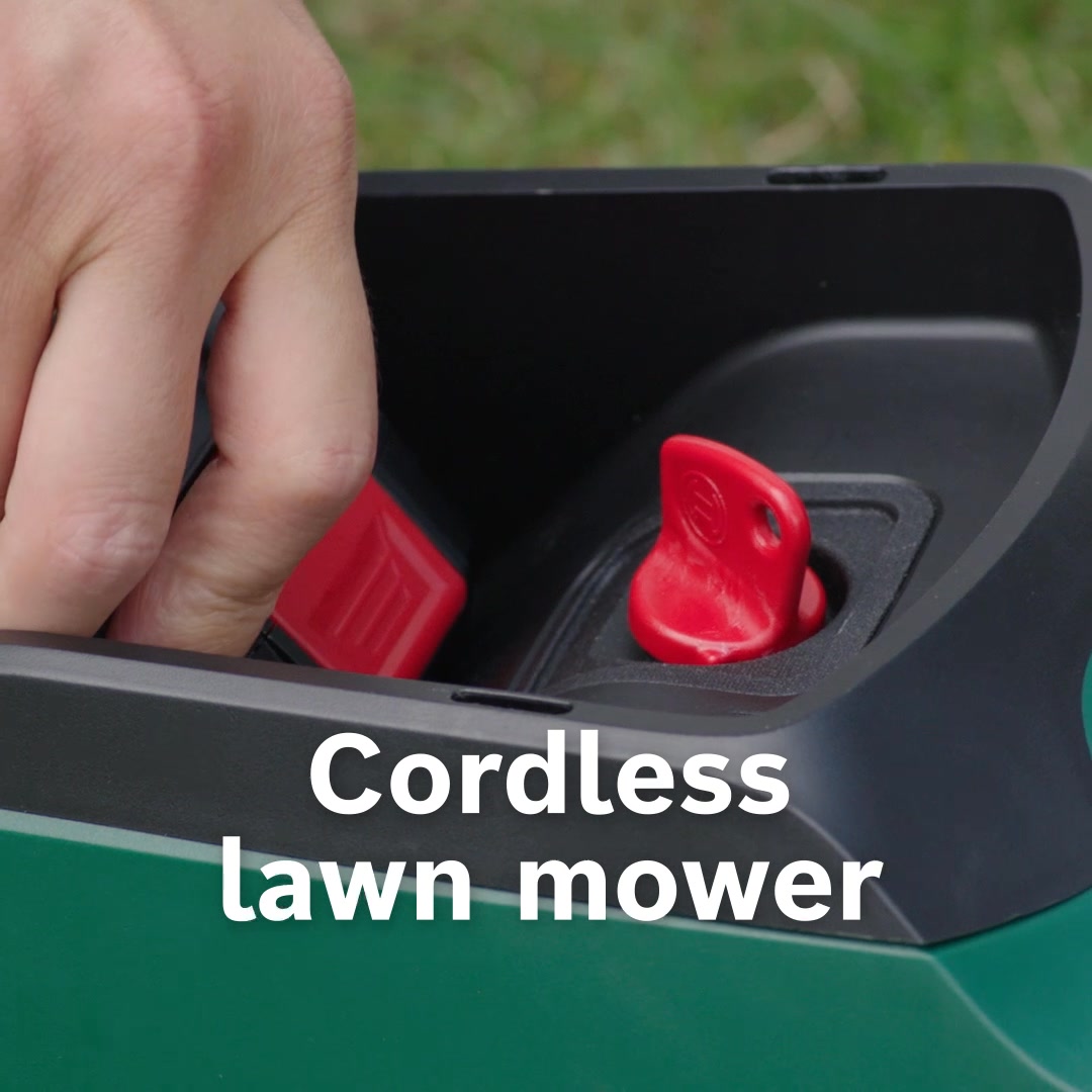 Light, compact, and ergonomically designed! 🌿 The EasyMower 18V is ...