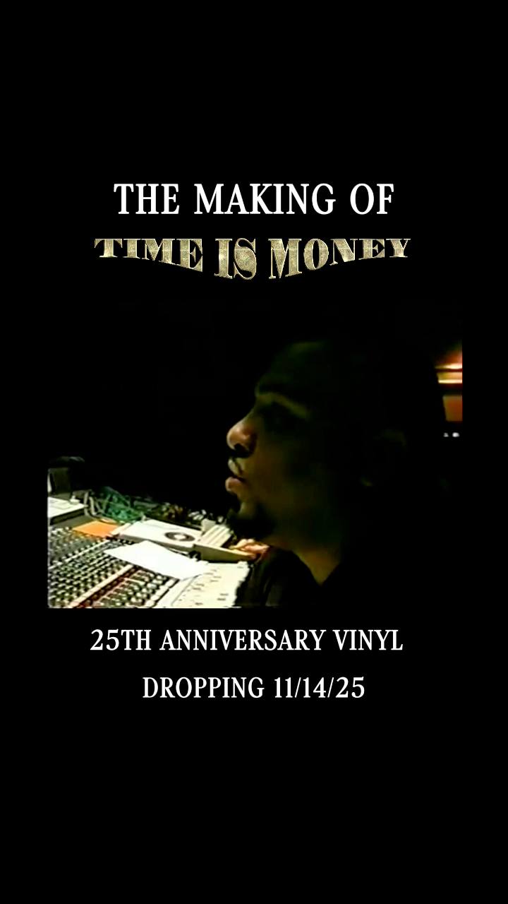 SPM in the process of making the song “Time is Money” Vinyl