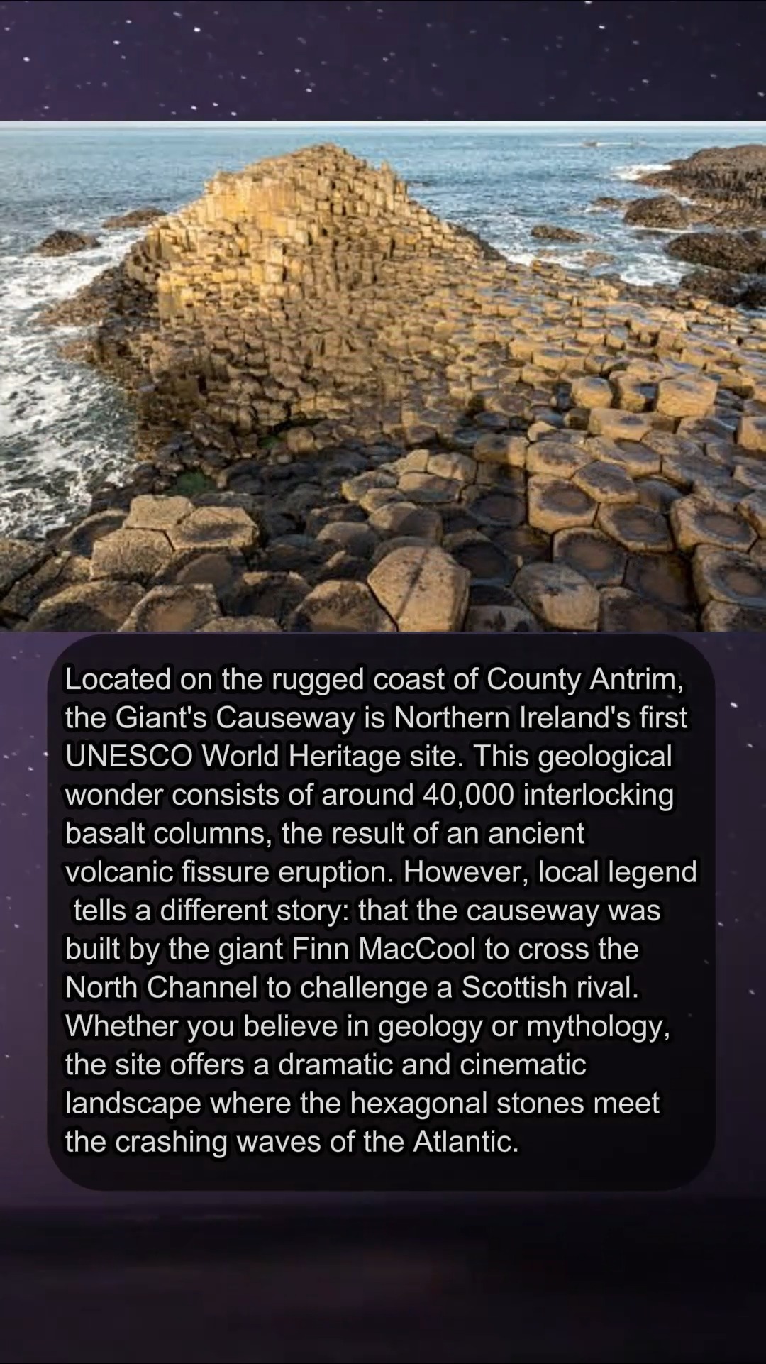Walking the path of giants at the legendary basalt columns of the Giant ...