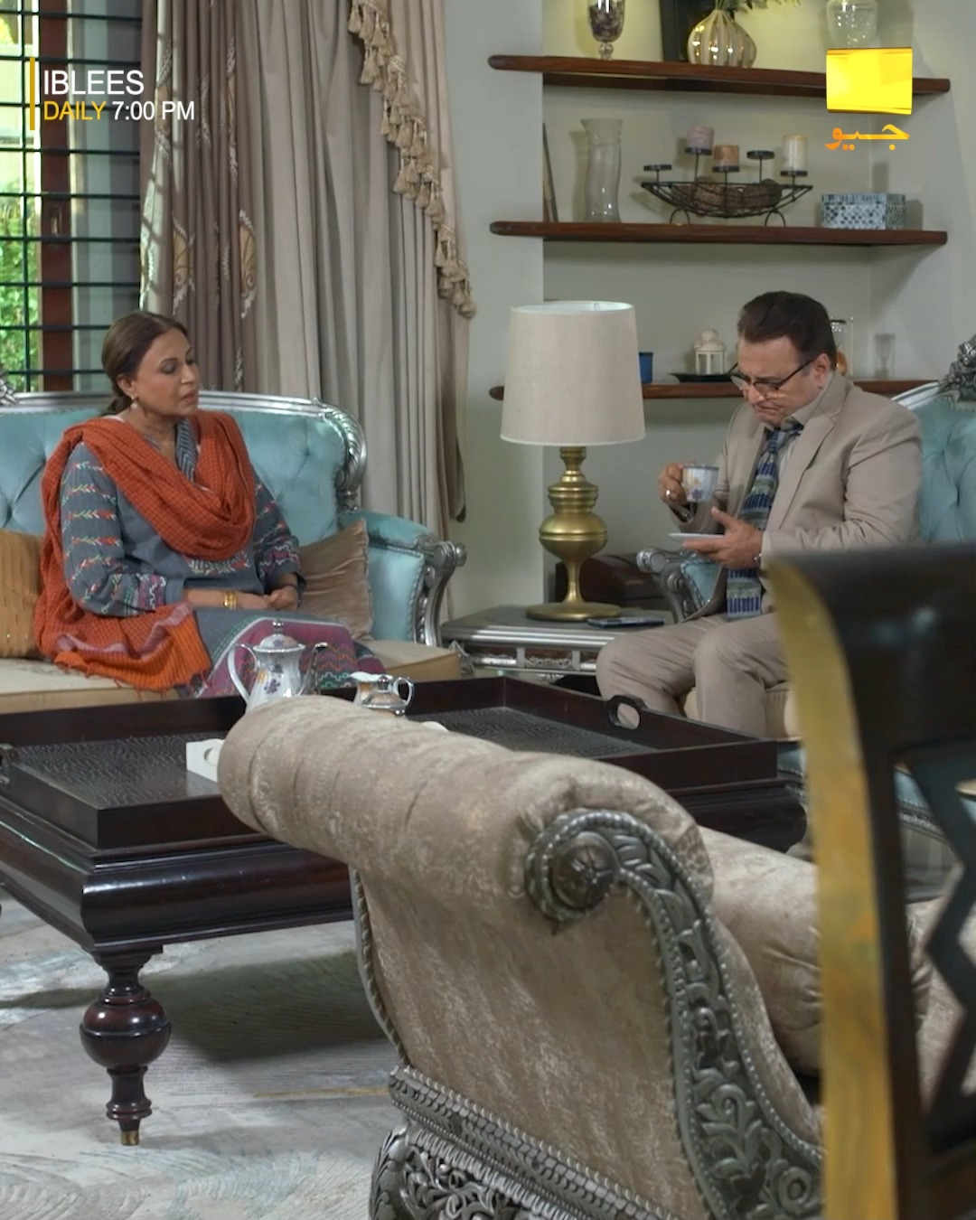 خالدا چاہتی ہے کہ جلد ہی انابیہ اور اویس کی شادی ہوجائے۔ Watch #Iblees ...