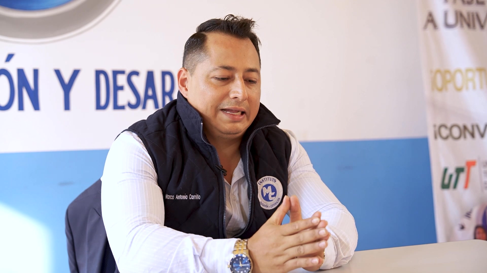 Marco Antonio Carrillo Pineda, director comercial del Instituto de ...