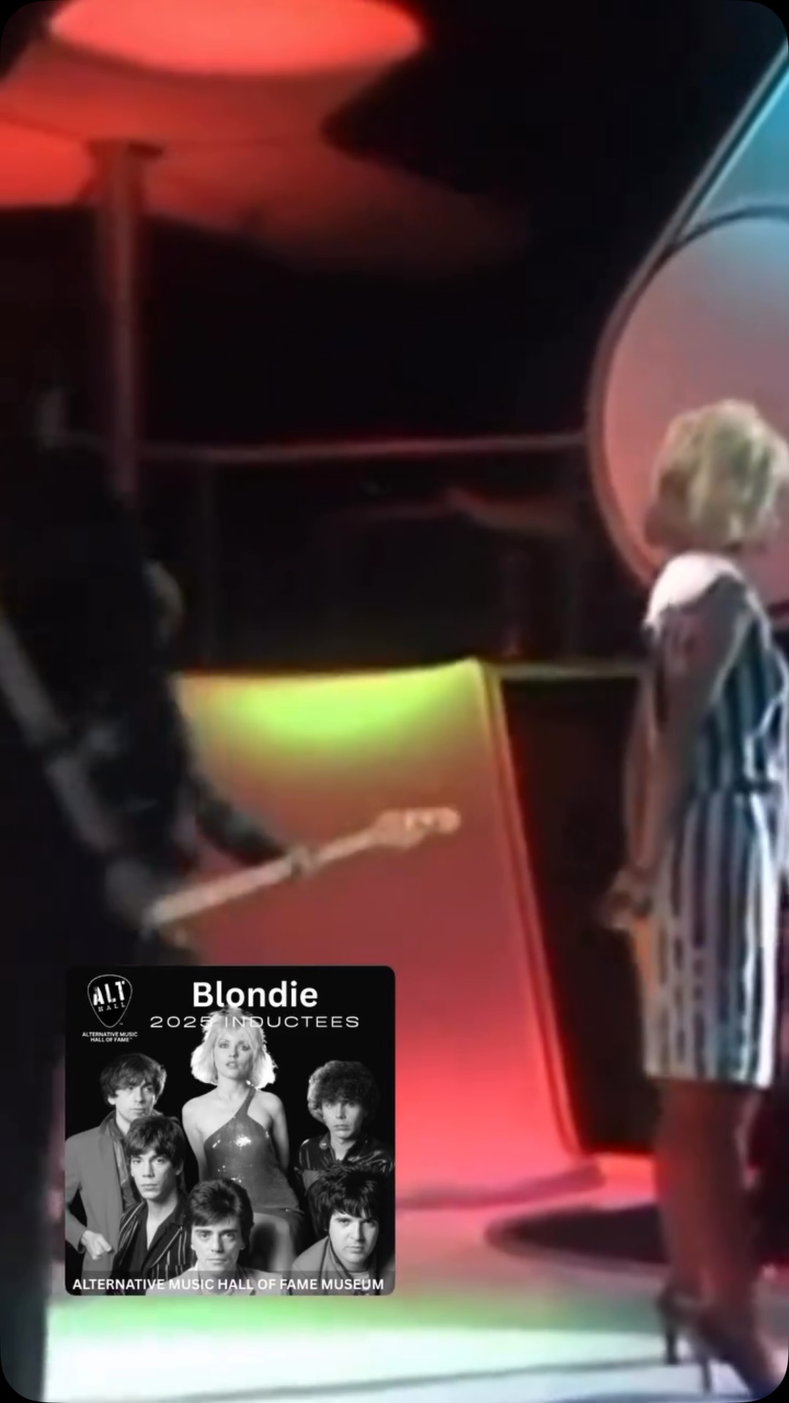 On this date in 1979, BLONDIE set the stage alight at the