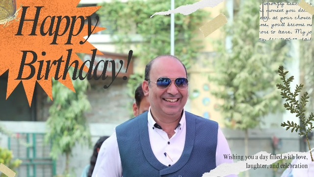 Happy Birthday to our Respected Sir! We wish you a plenty of joy today ...