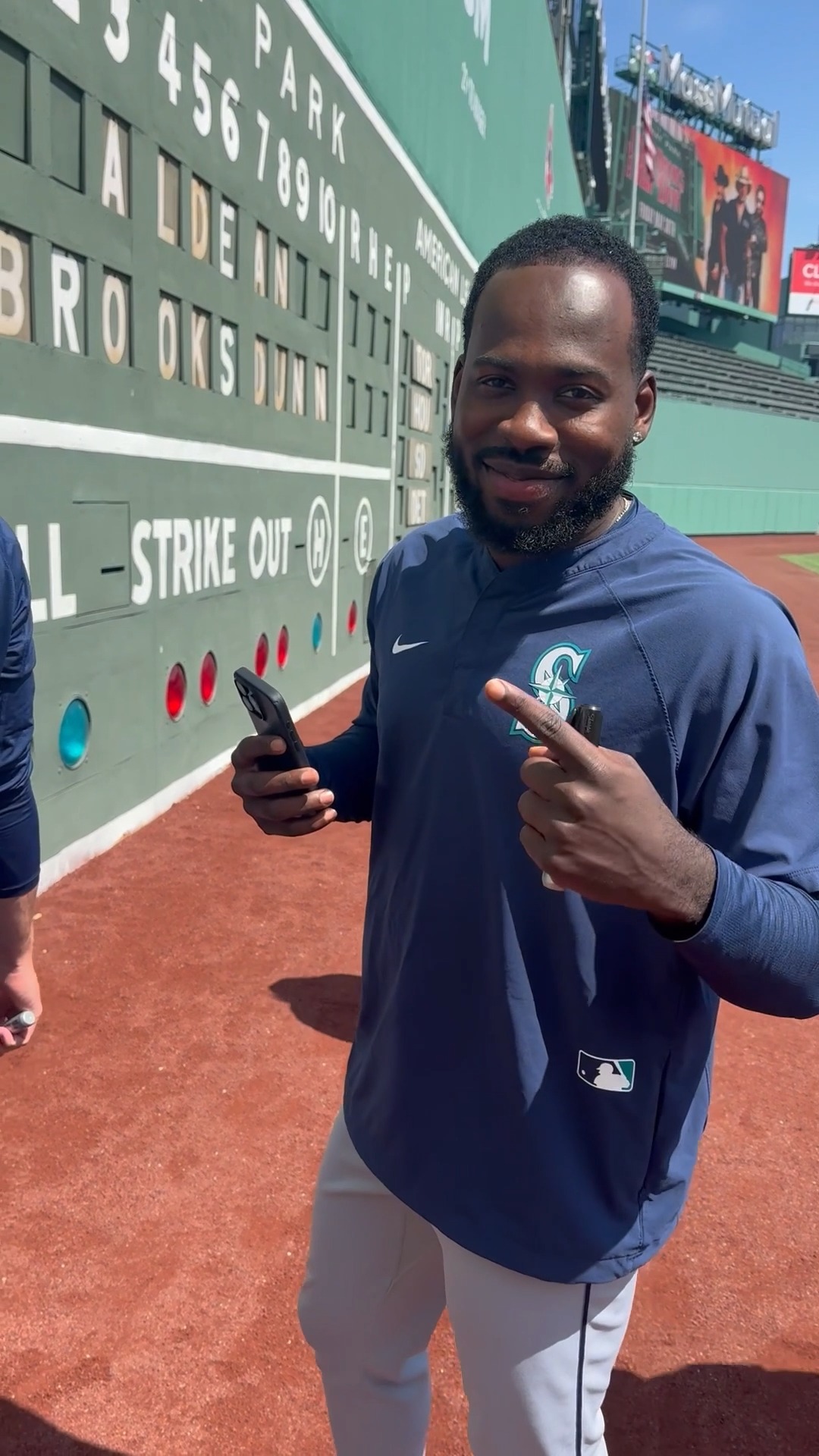The Green Monster’s got some new autographs ️ | Seattle Mariners | Facebook