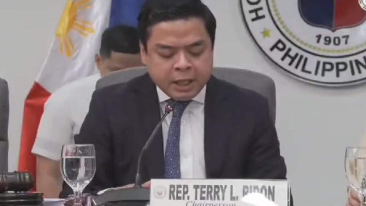PANOORIN | Pambungad na pananalita ni Rep. Terry Ridon, ang Chairperson ...