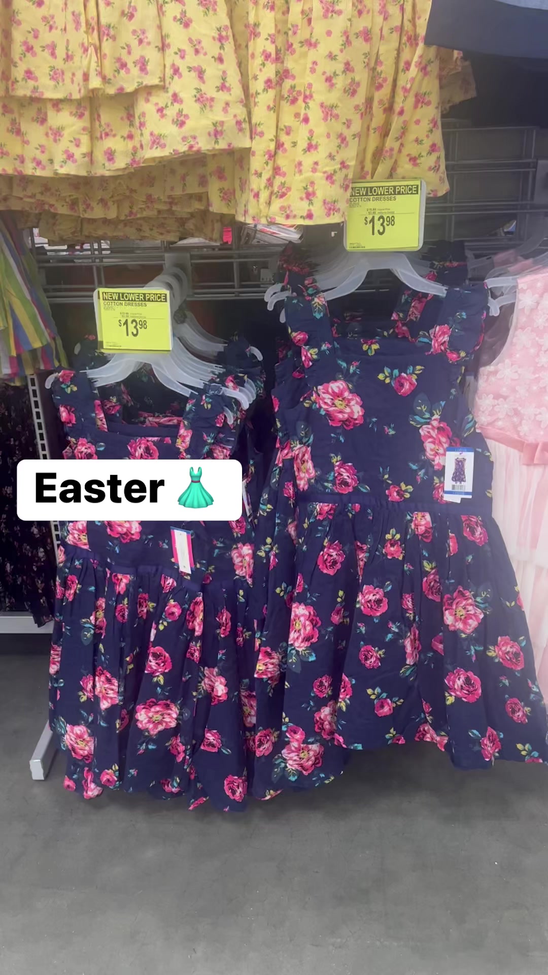 Sam's Club has beautiful girls dresses starting at $12.98 💕whatever the occasion there's a dress for the little lady in your life 👑 #springforward