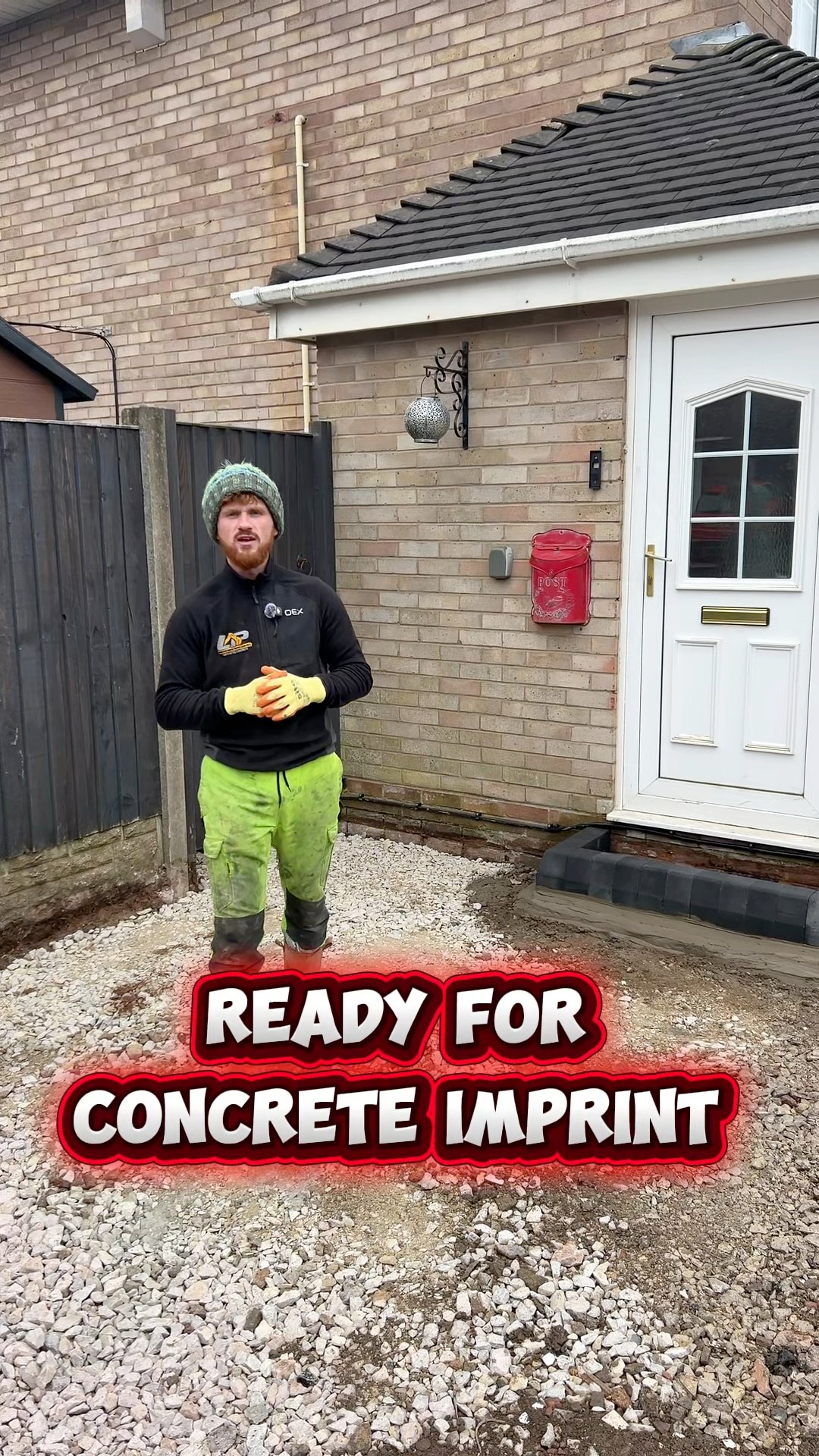 That’s another one ready for stamped concrete 😎 let’s hope the weather ...
