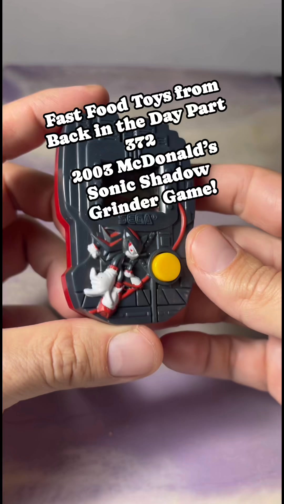 Fast Food Toys from Back in the Day Part 372 2003 McDonald's Sonic