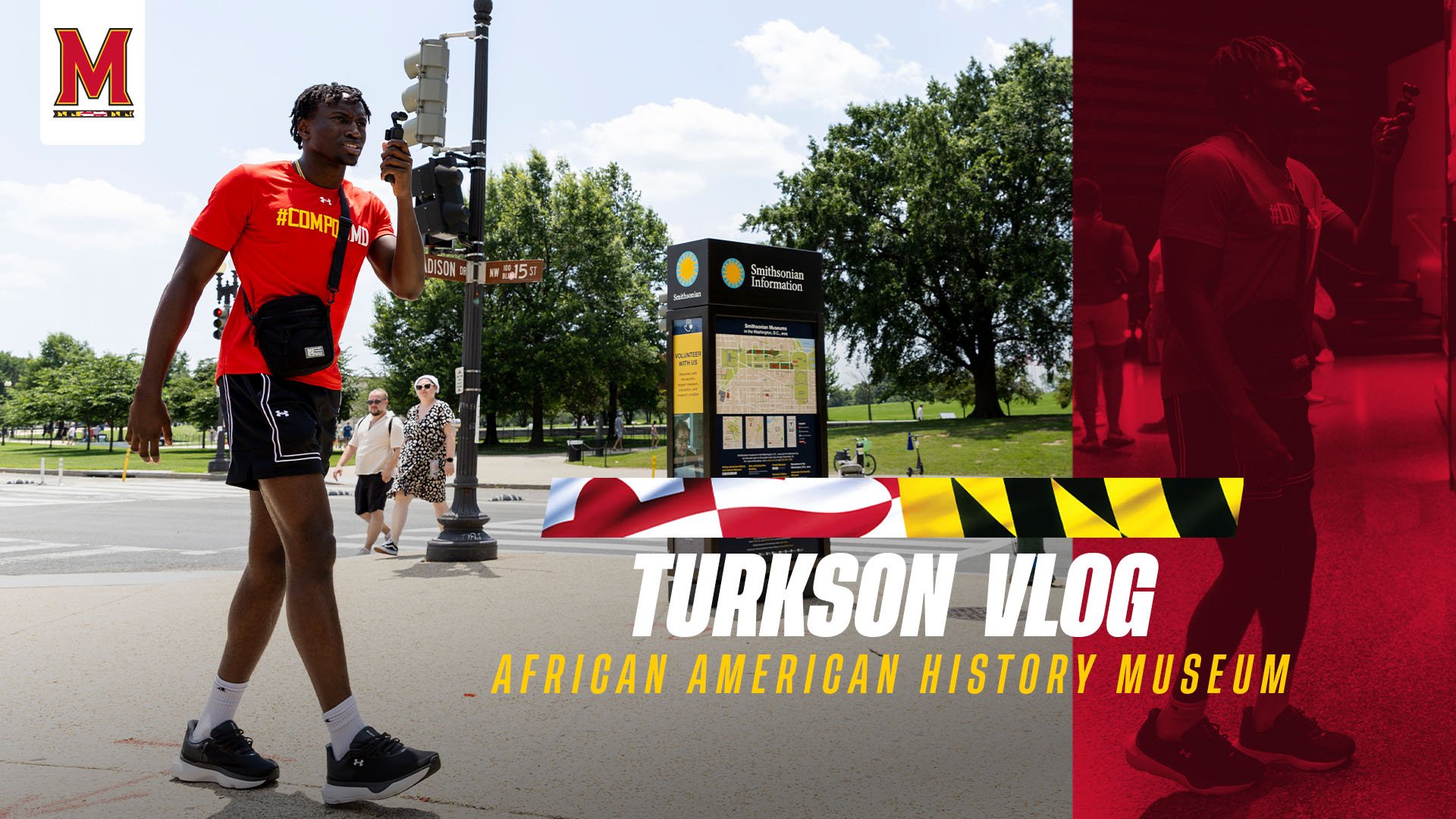 Go behind-the-scenes with George Turkson, Jr., as the Terps tour the ...