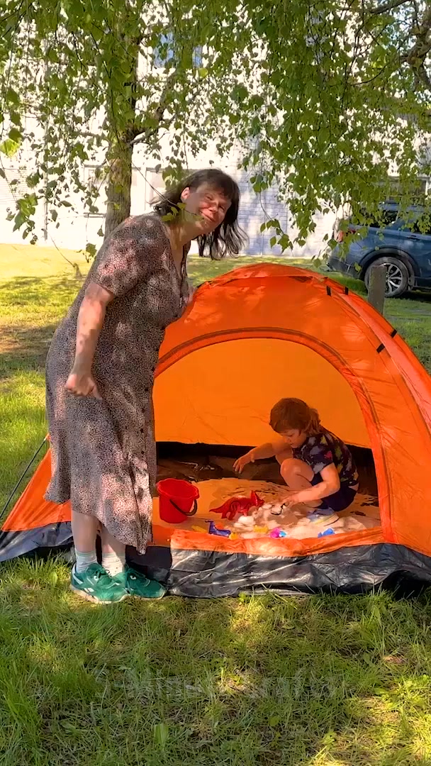 outbound tents Instant Pop up Tent for Camping with Carry Bag and Rainfly | Water Resistant | 3 Season Floracord kaufen bei OBI cement Size (ft):9x12 resistant 600 mm coated