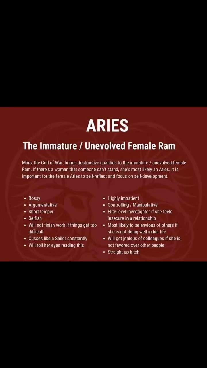 Aries ♈️ | The Aries Life | Facebook
