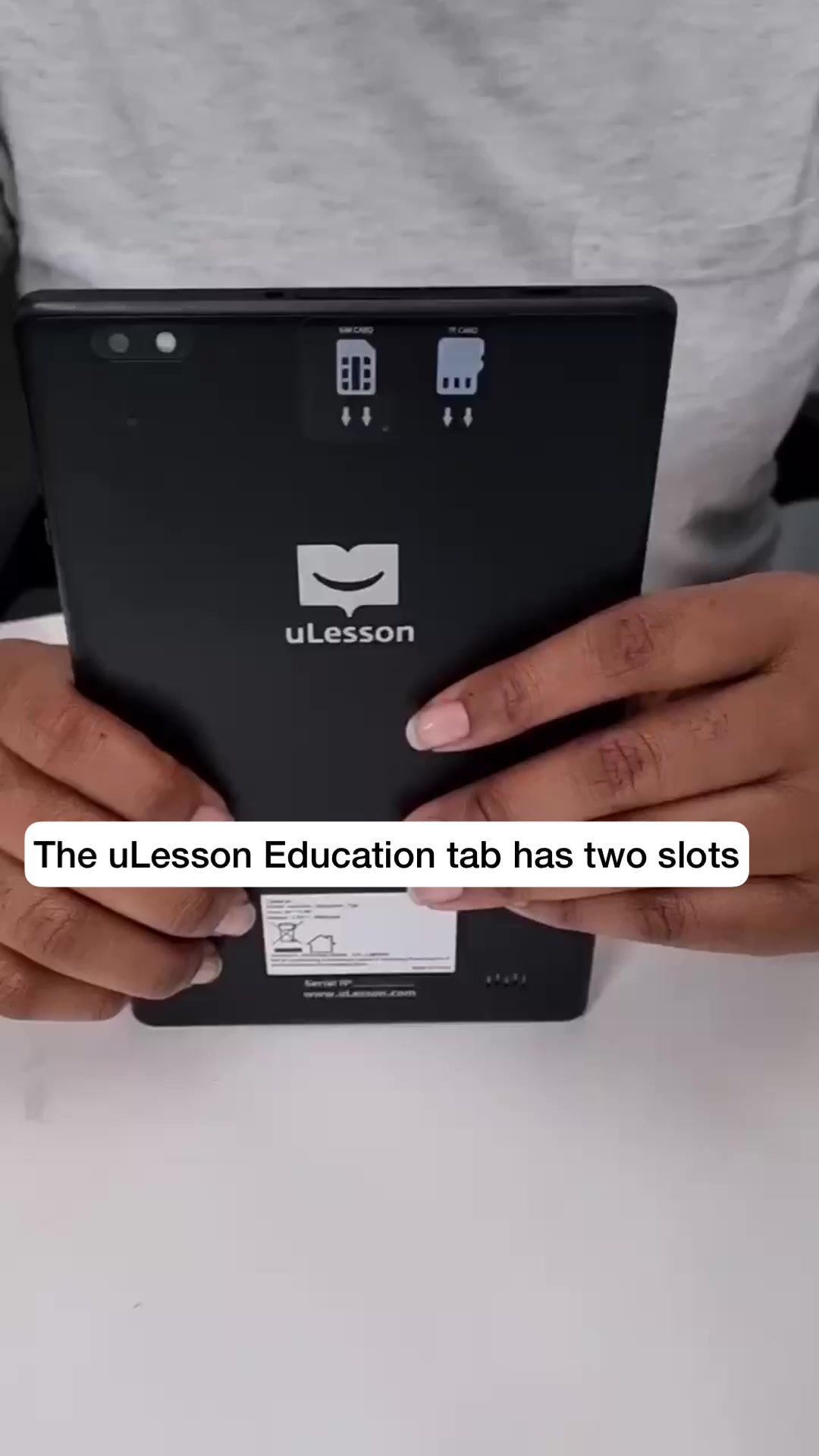 The uLesson Education tab is a personal learning tablet for children in ...
