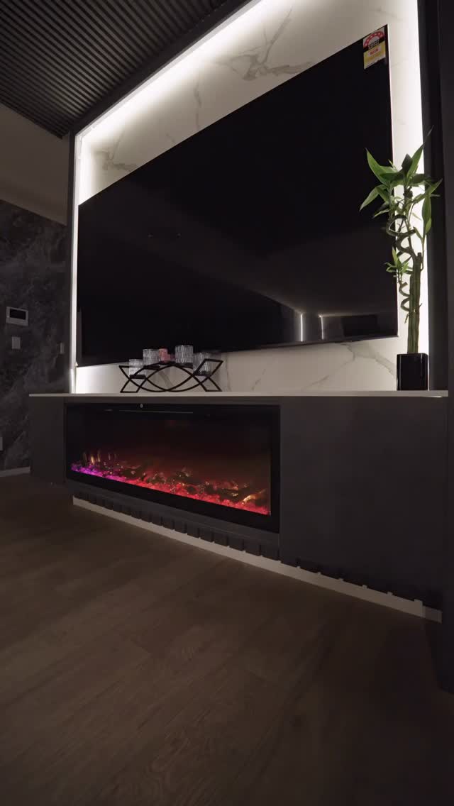 Wall panels done across the house 🏡 — bedrooms 🛏️, living room 🛋️, and ...