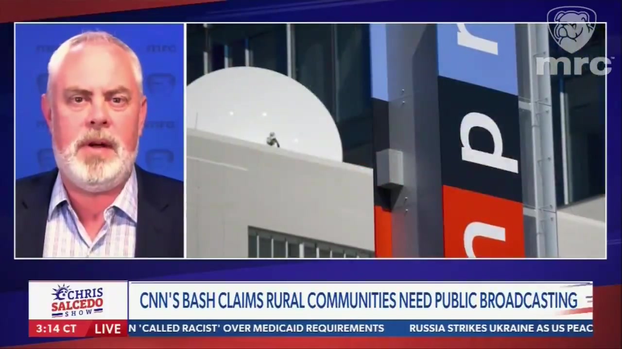 MRC President David Bozell debunks the leftist lie that NPR & PBS are ...