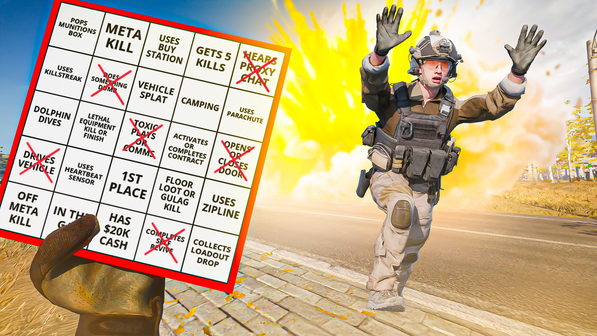 ファンシー・フラッシュ　日本語 Warzone Bingo after the update is wild! 😬 #callofduty #warzone