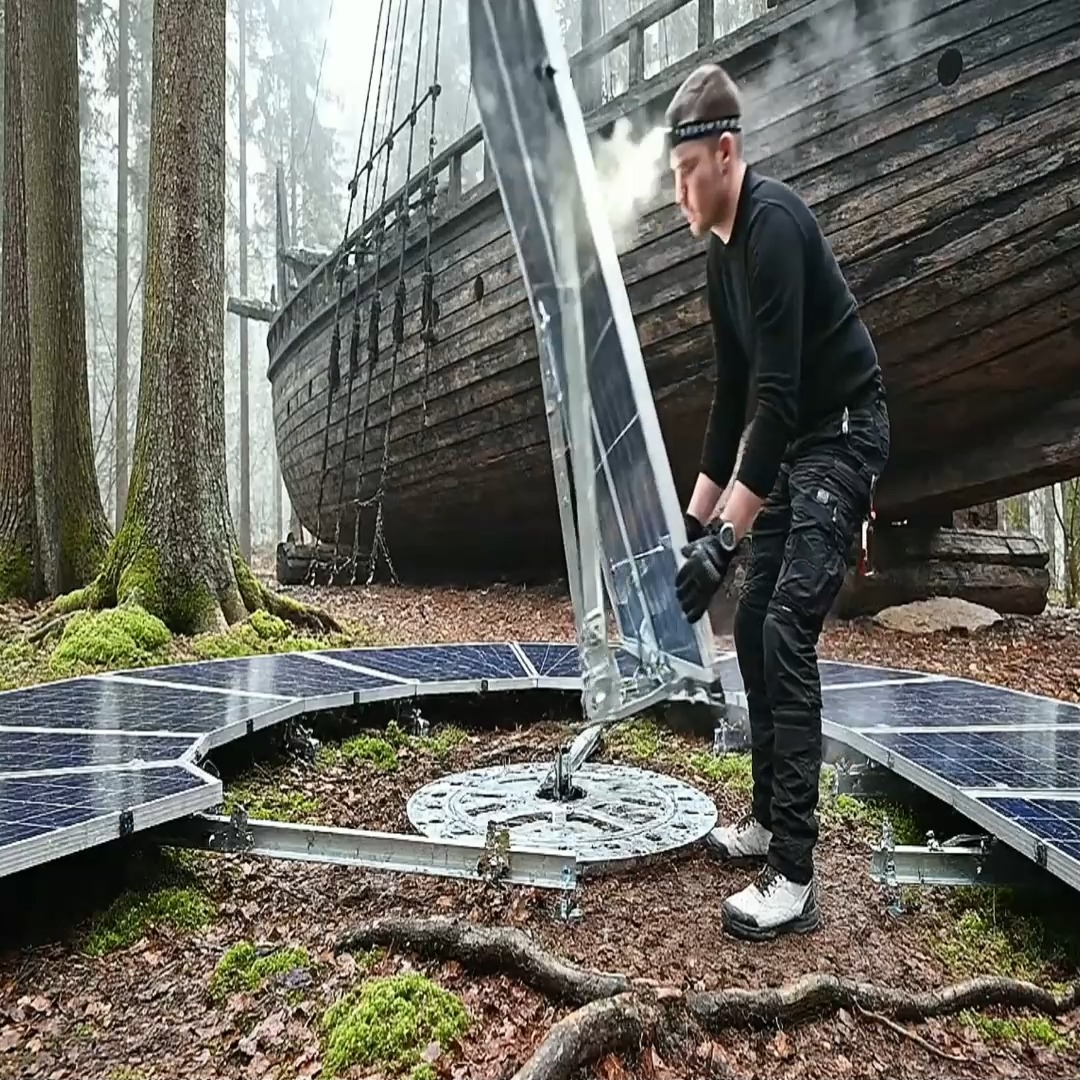 Build a Massive Wooden Ship #ASMR #HiddenHome #TreeHouse #ForestLife # ...