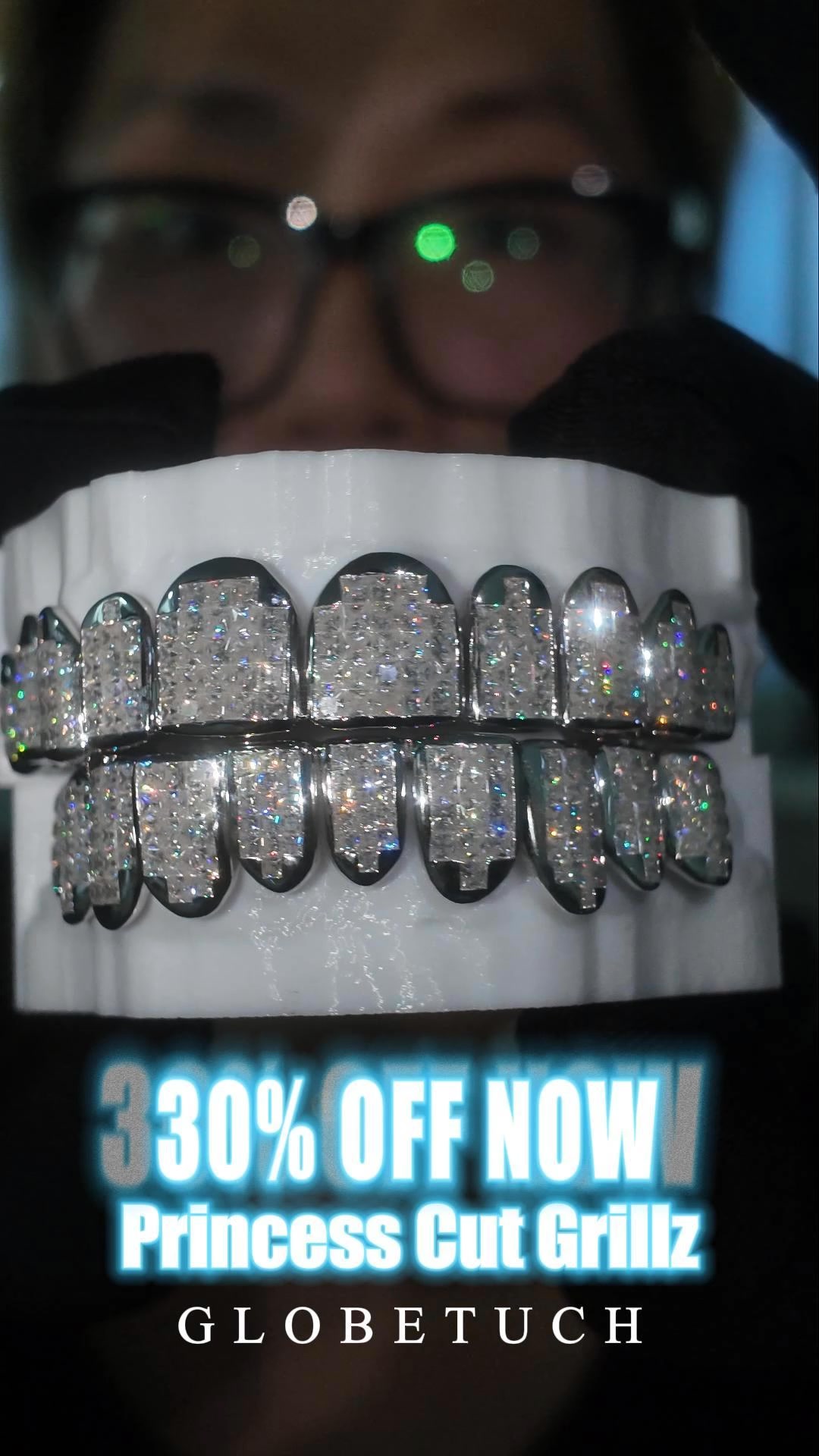 😬Need a rapper look? Custom grillz will be the best choose!🚚USA mold ...