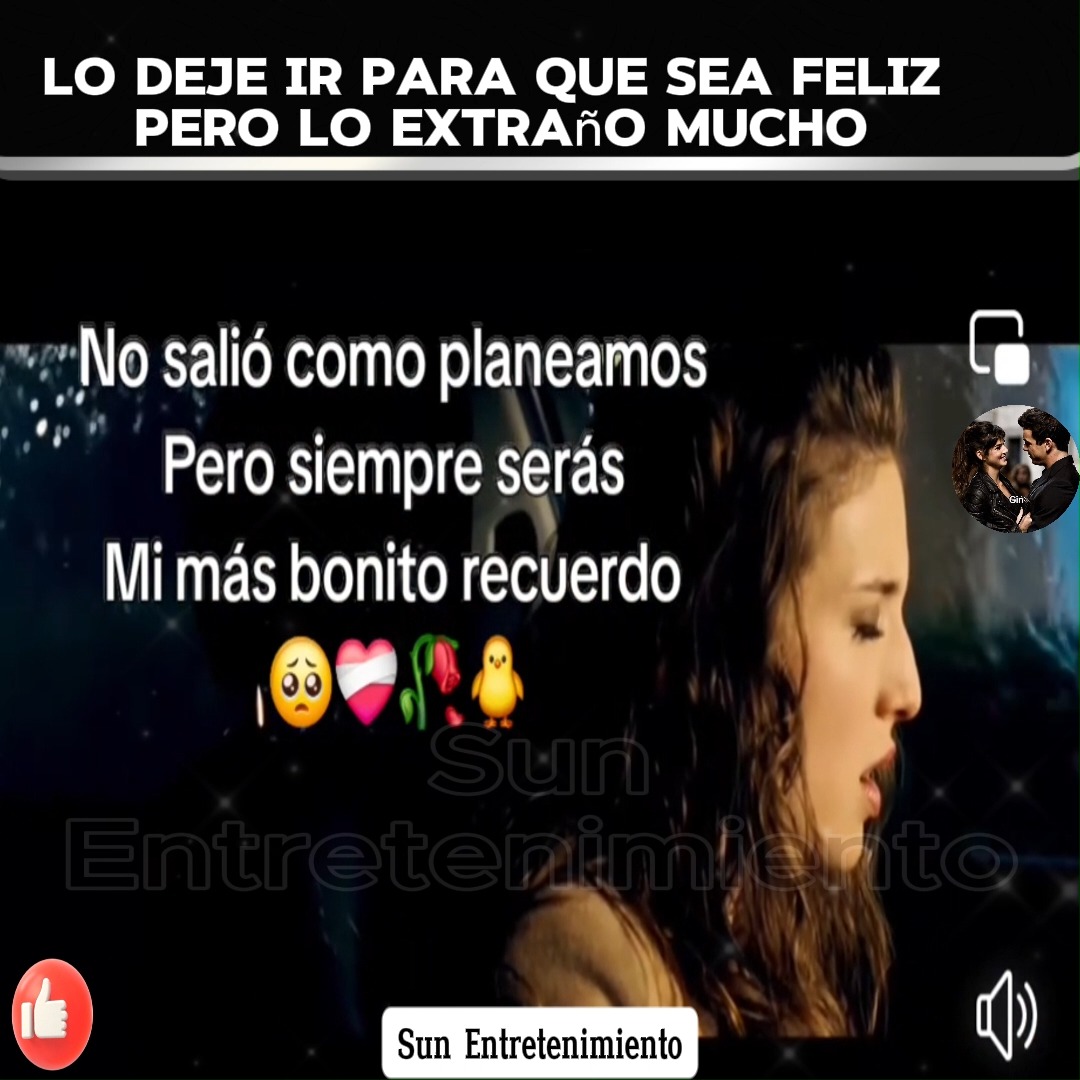 lo deje ir para que sea feliz pero lo extraño mucho #ojitosbonitos #fyp ...