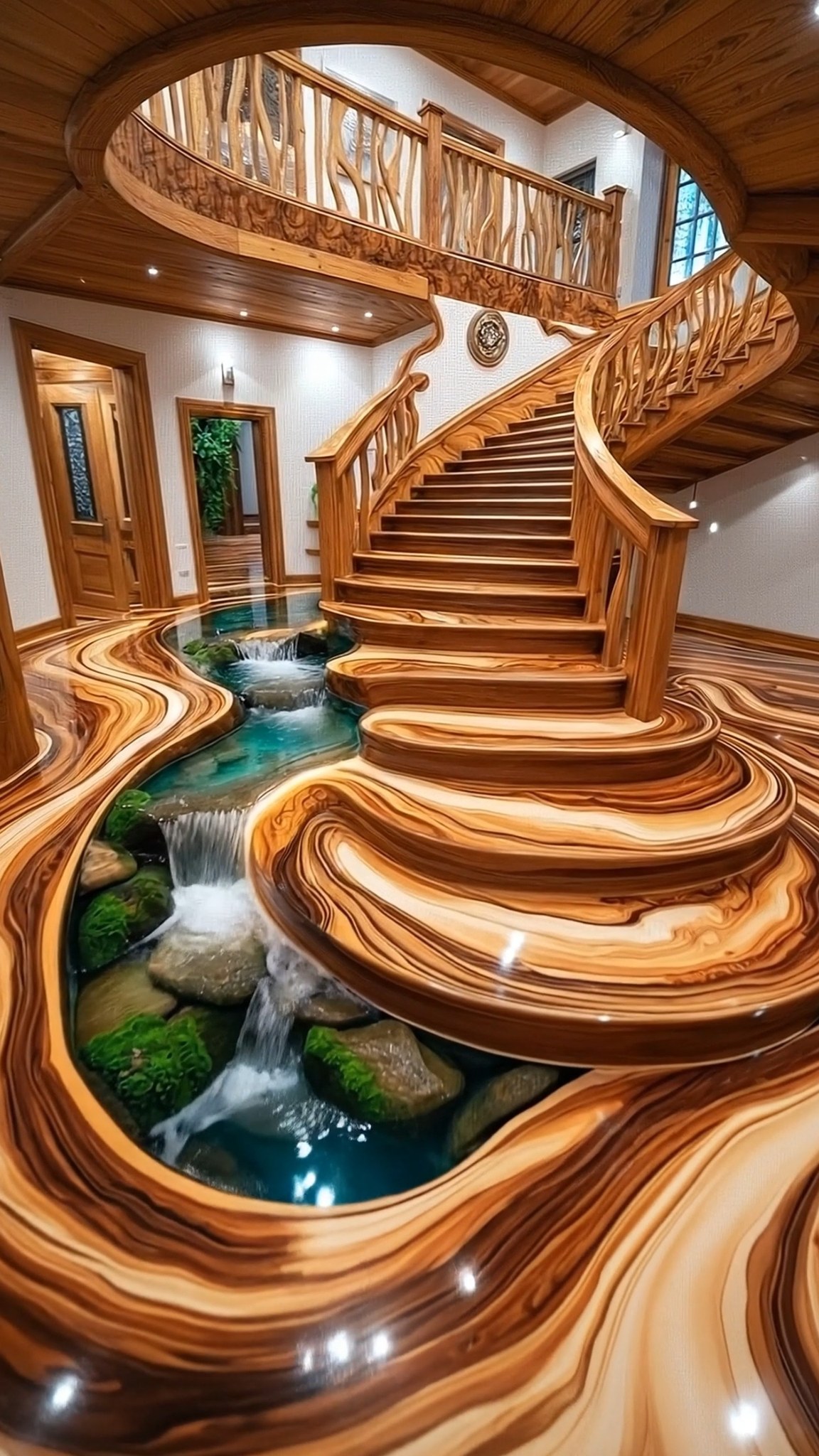 Stunning Stair Epoxy resin floor installation #homedecor #homemade ...