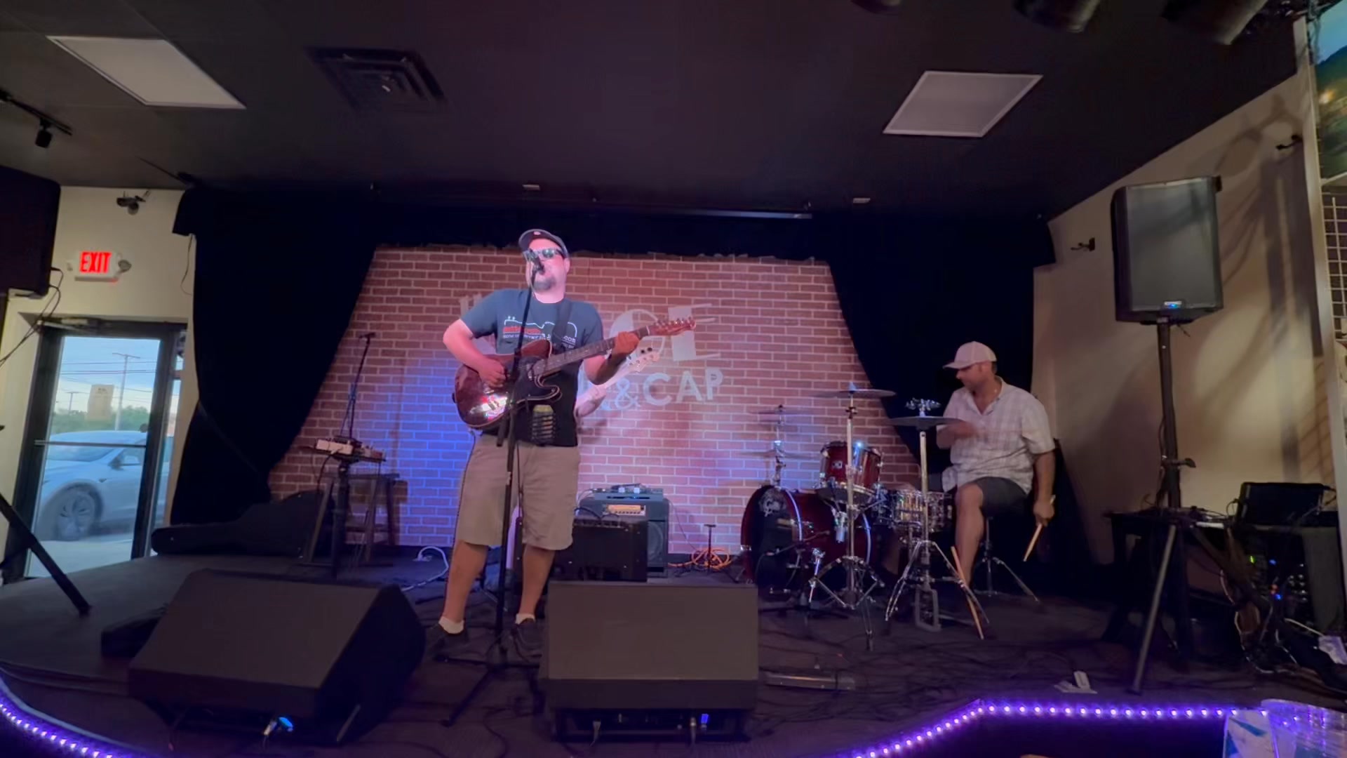 We were missing the best steel player in the world Dan Chitwood, but ...