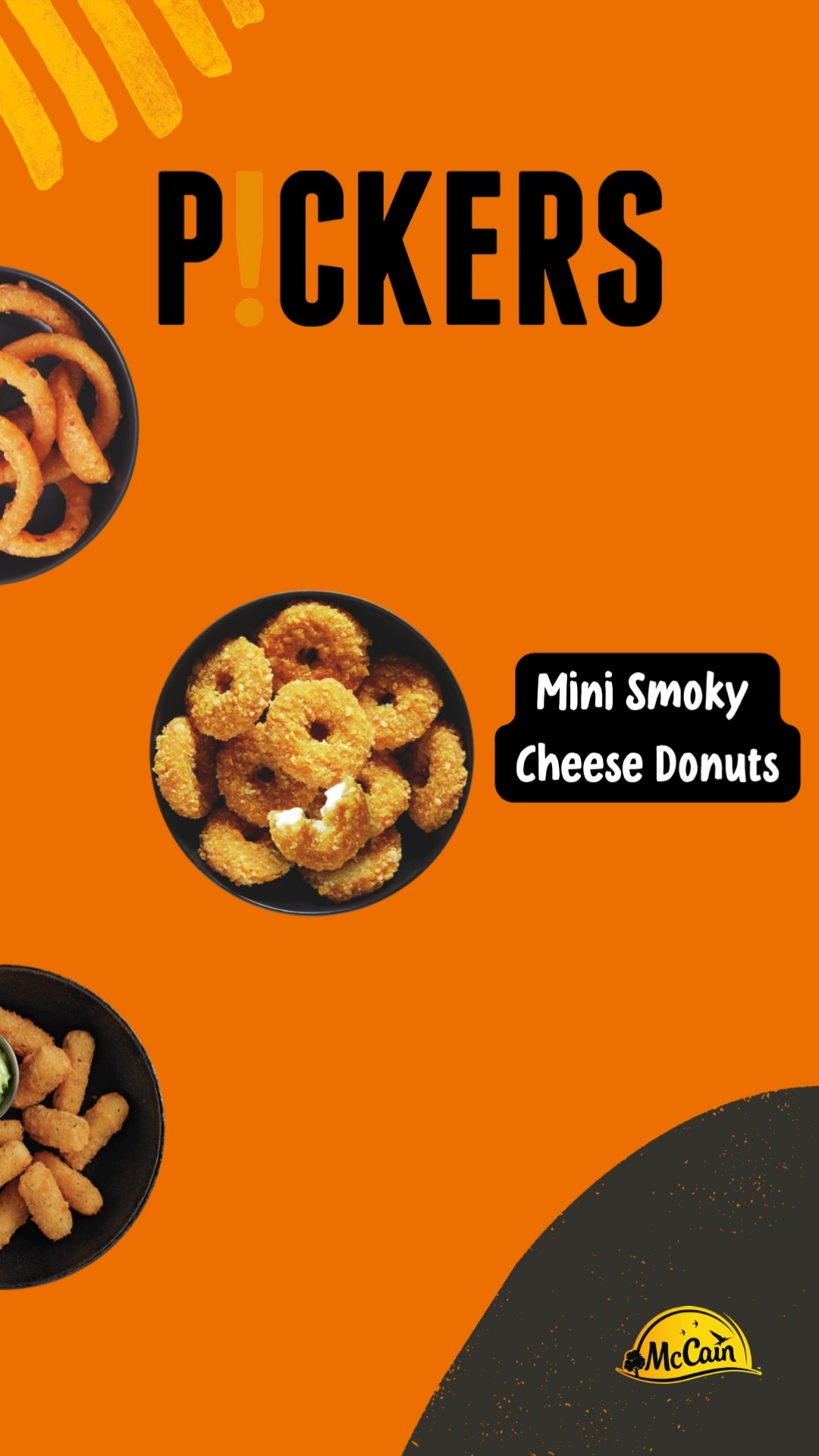 Het P!CKERS assortiment telt maar liefst 9 kazige snacks. Serveer ze op ...