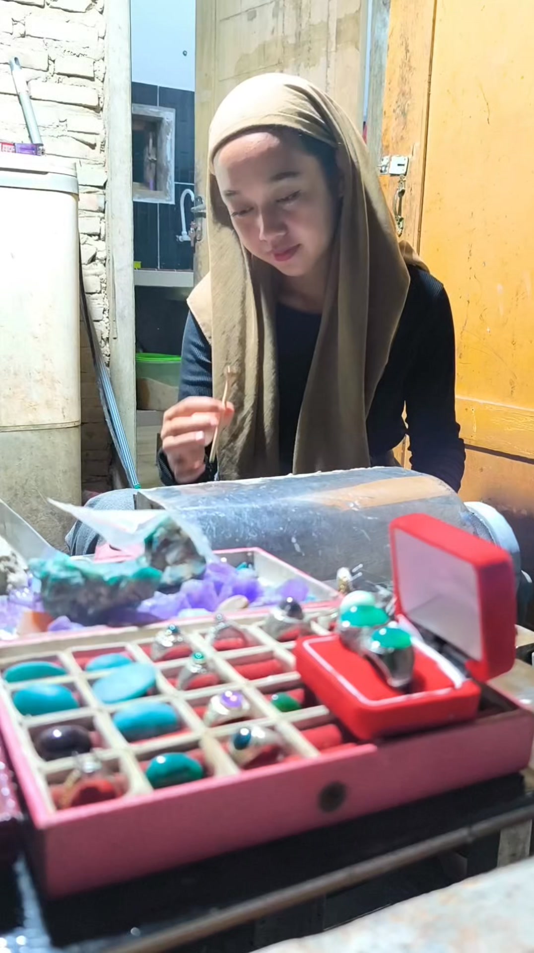 Traditional finishing bamboo #gemstone | Dedi Permanto | Facebook