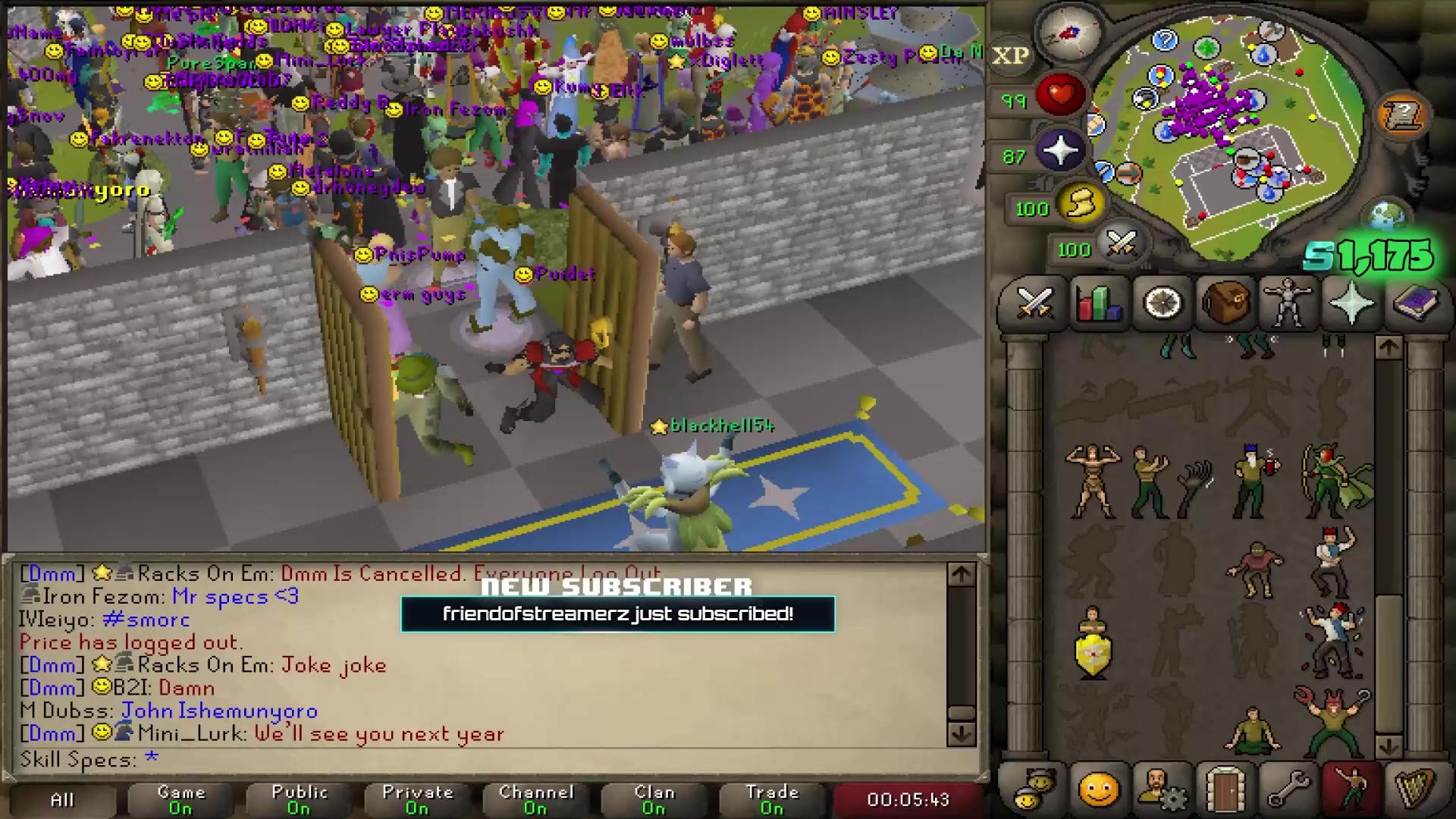 I Lured 100 Players to Their Doom on DMM Annihilation (Day 1) #osrs # ...