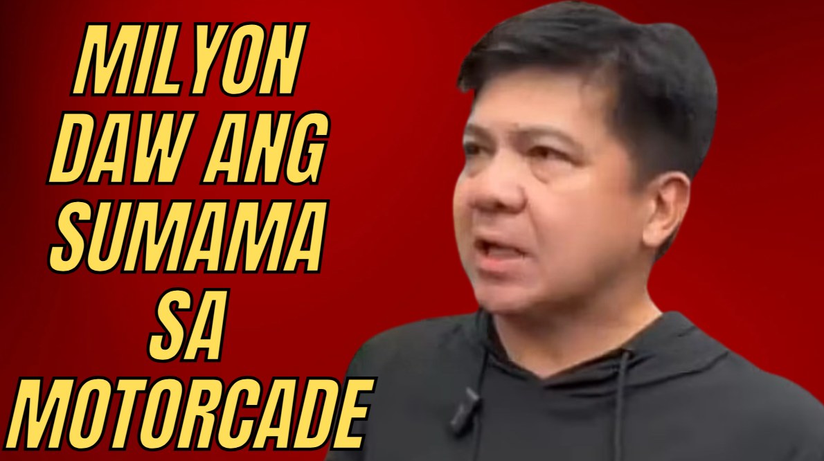 NILANGAW ang motorcade nina Mike Defensor tapos sasabihin ng mga DDS ...