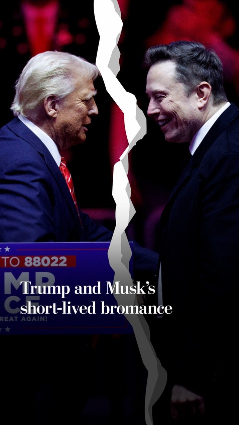 The alliance between President Donald Trump and Elon Musk spectacularly ...
