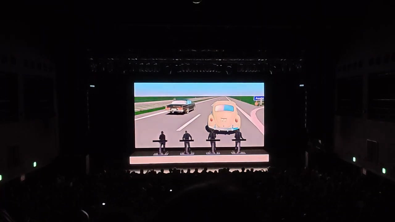 Kraftwerk - Autobahn (9 min. Short Version) Zepp Nagoya, Nagoya