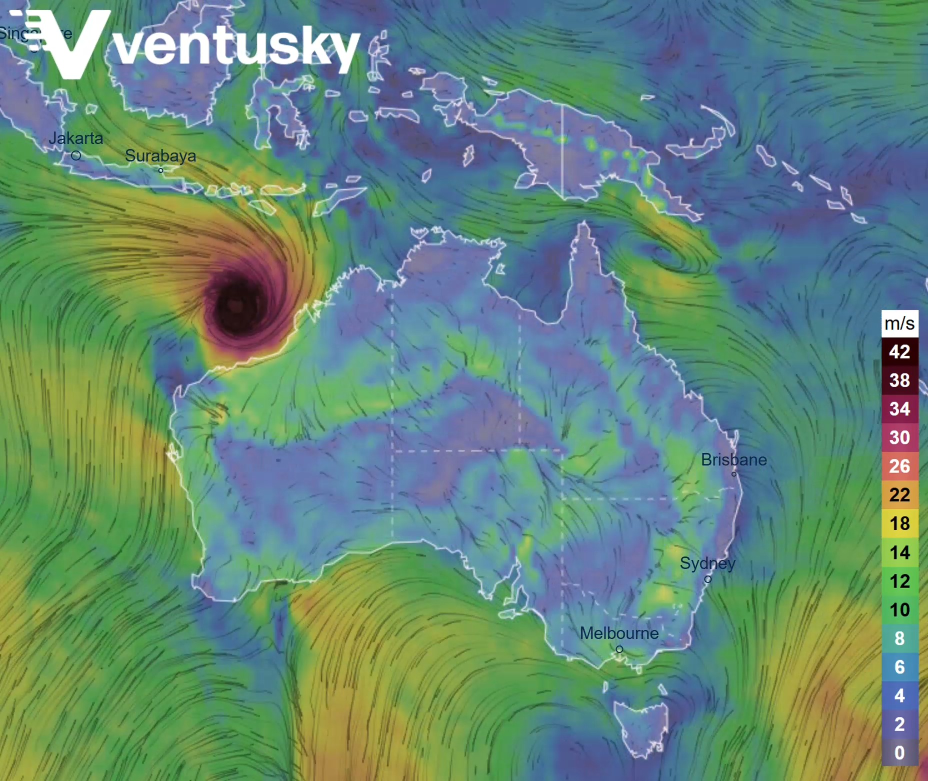 ⚠ A tropical low (16U) is likely to form near the western Top End on ...