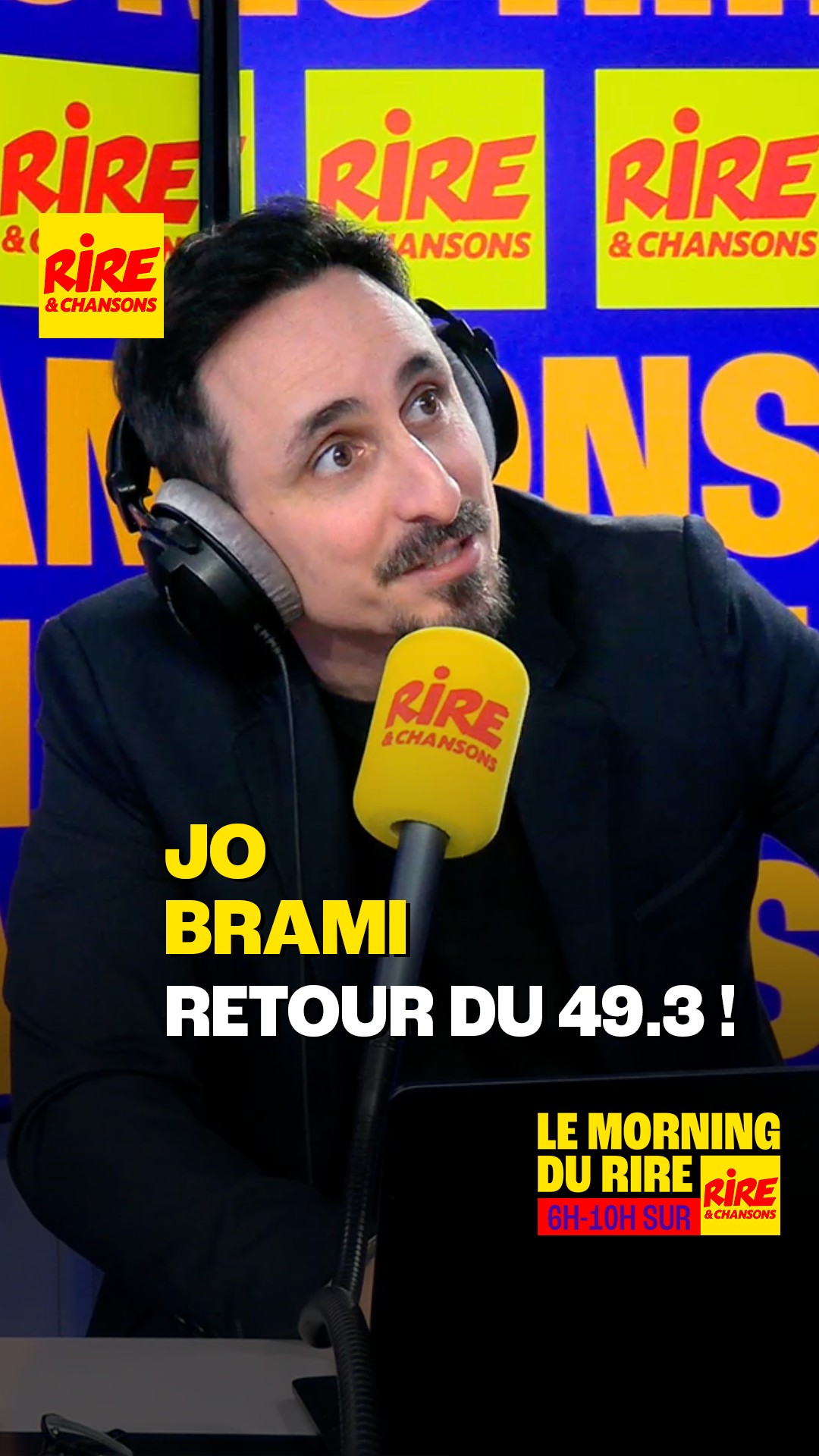 📲 La Team du Rire avec aujourd’hui Jo Brami ! : 