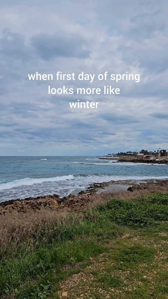 It is quiet on the island. We have some clouds, a little rain, and it ...