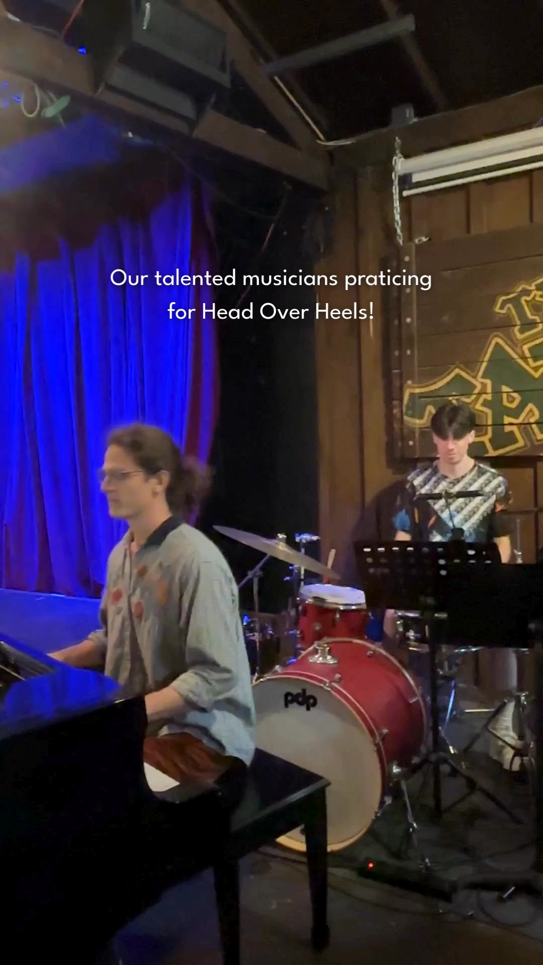 🎶 Our talented musician GOT THE BEAT! 🎶 Don’t miss Head Over Heels! A ...