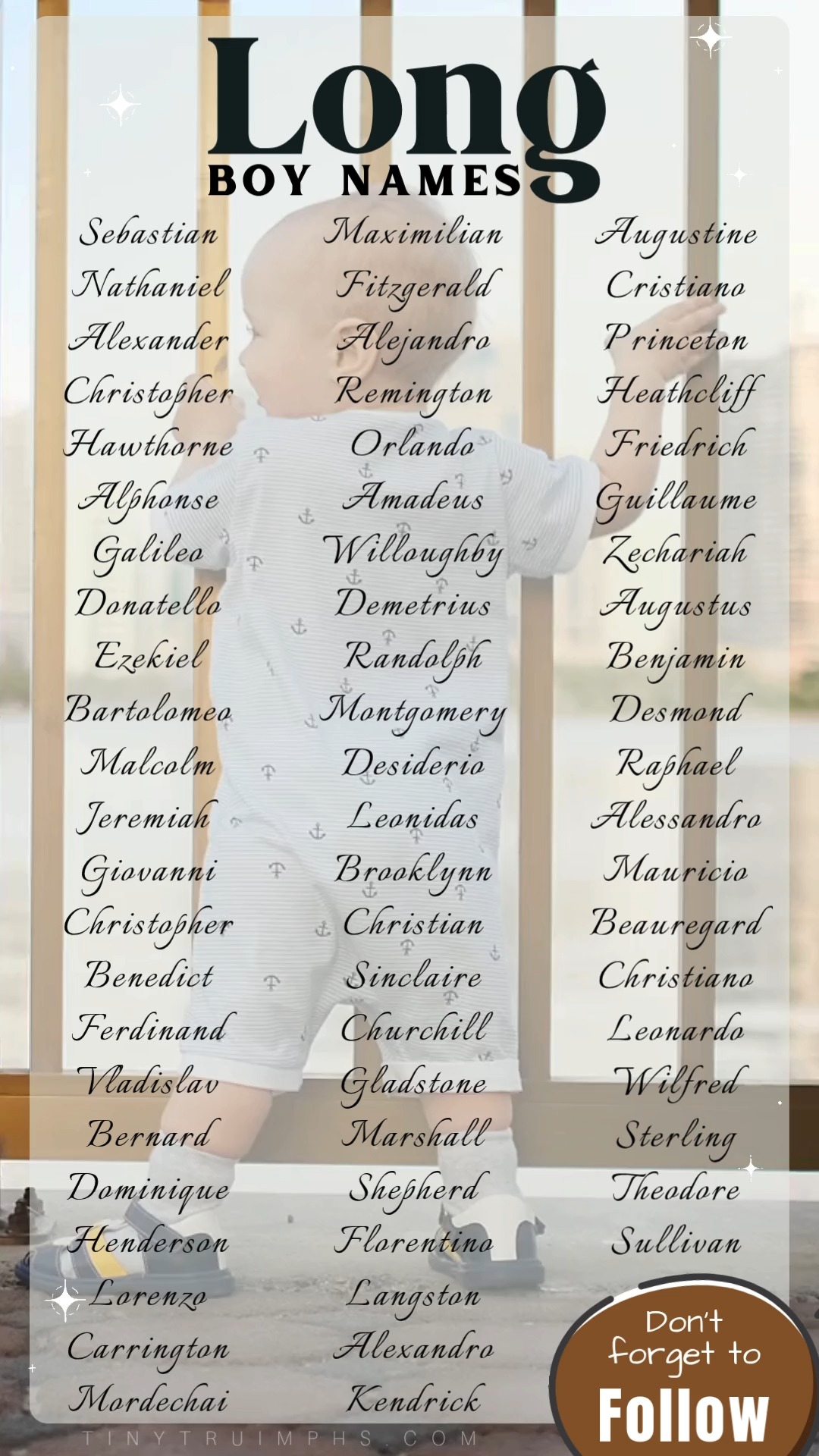 Long Baby Boy Names #boysnames #babynames2025 #longnames # ...